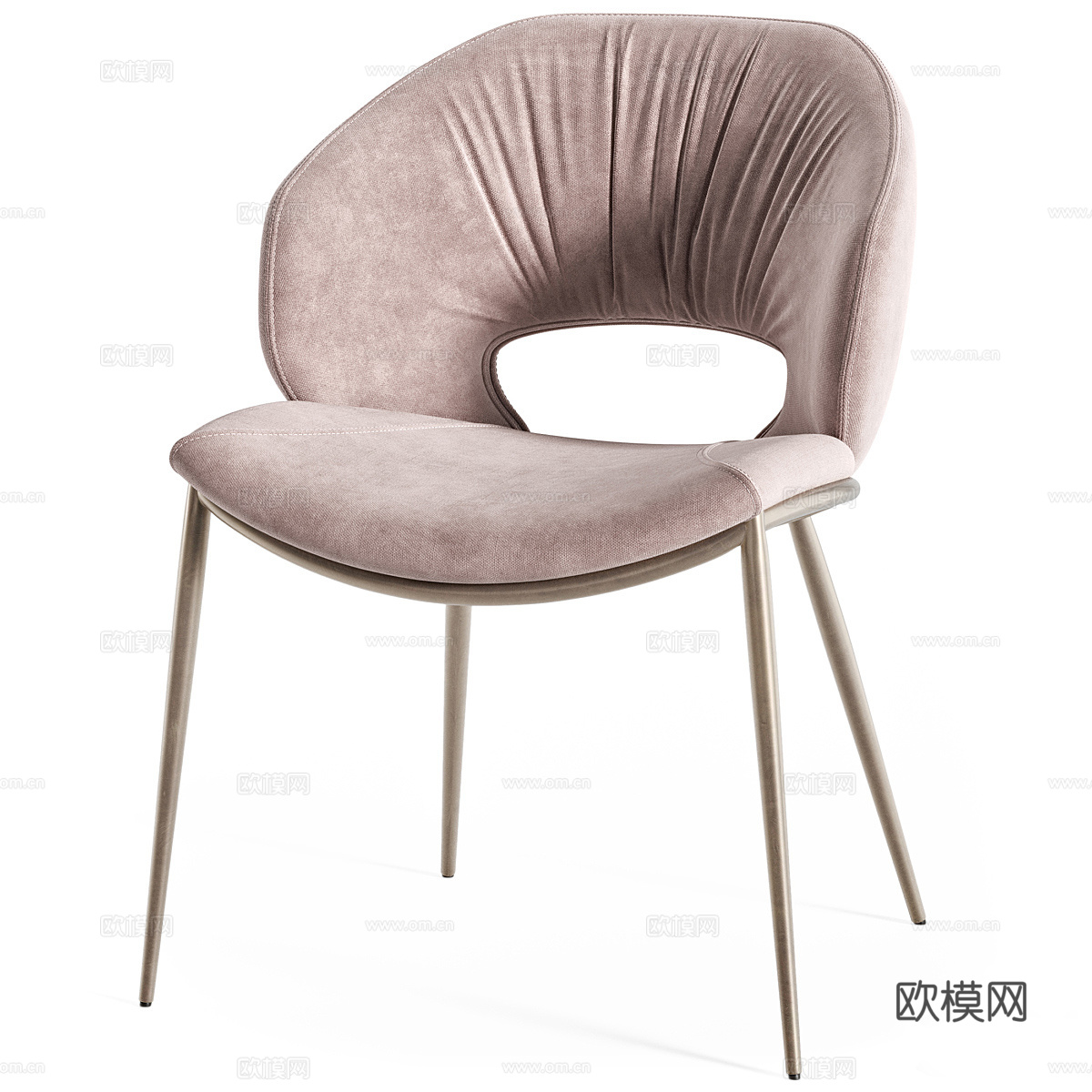 现代奶油风 Miranda ML 椅子3d模型
