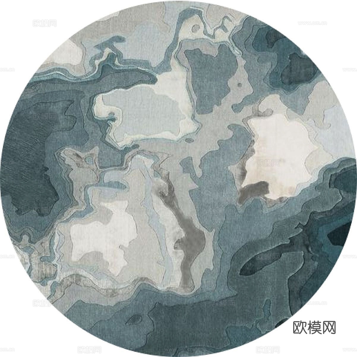 圆形地毯