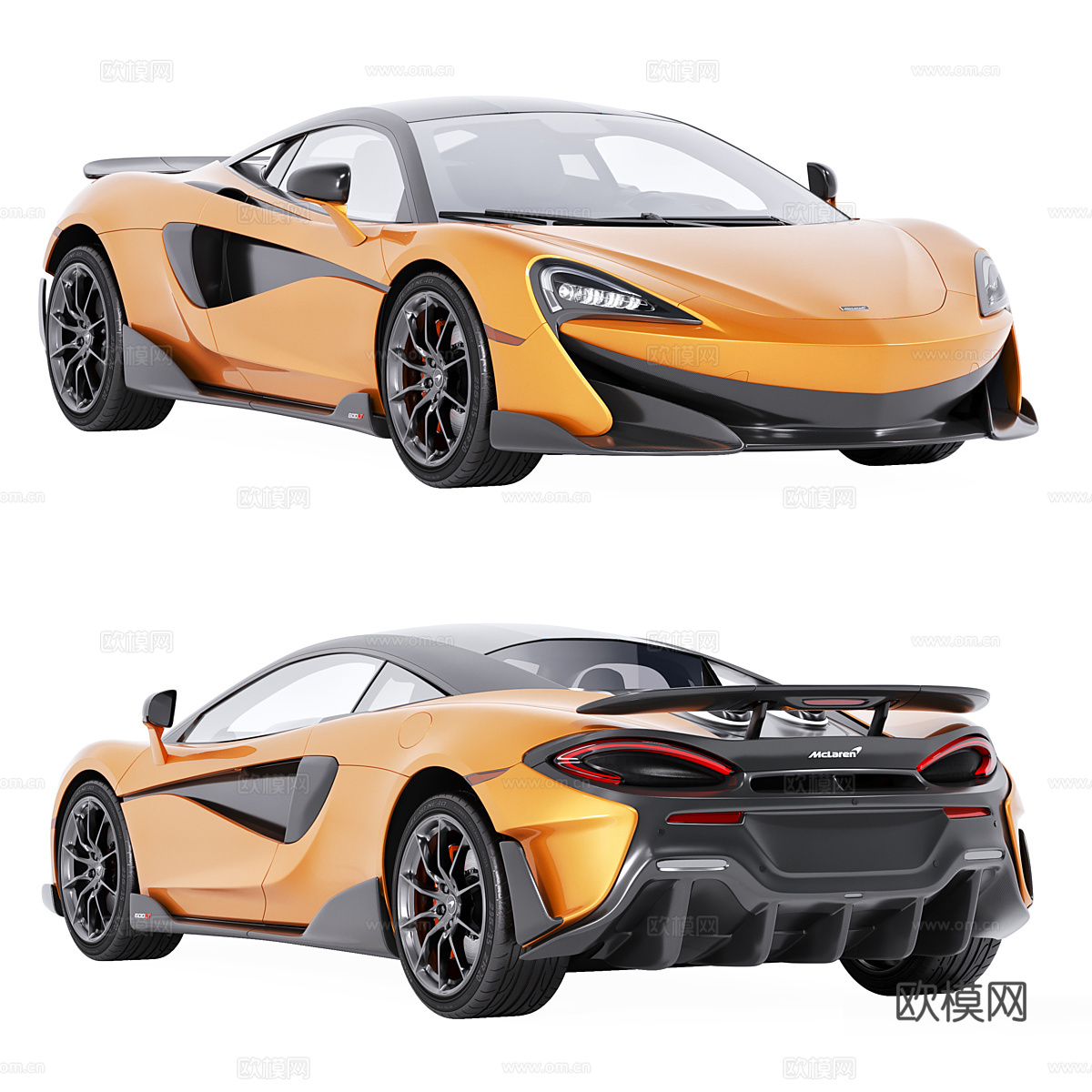 迈凯伦 600LT3d模型