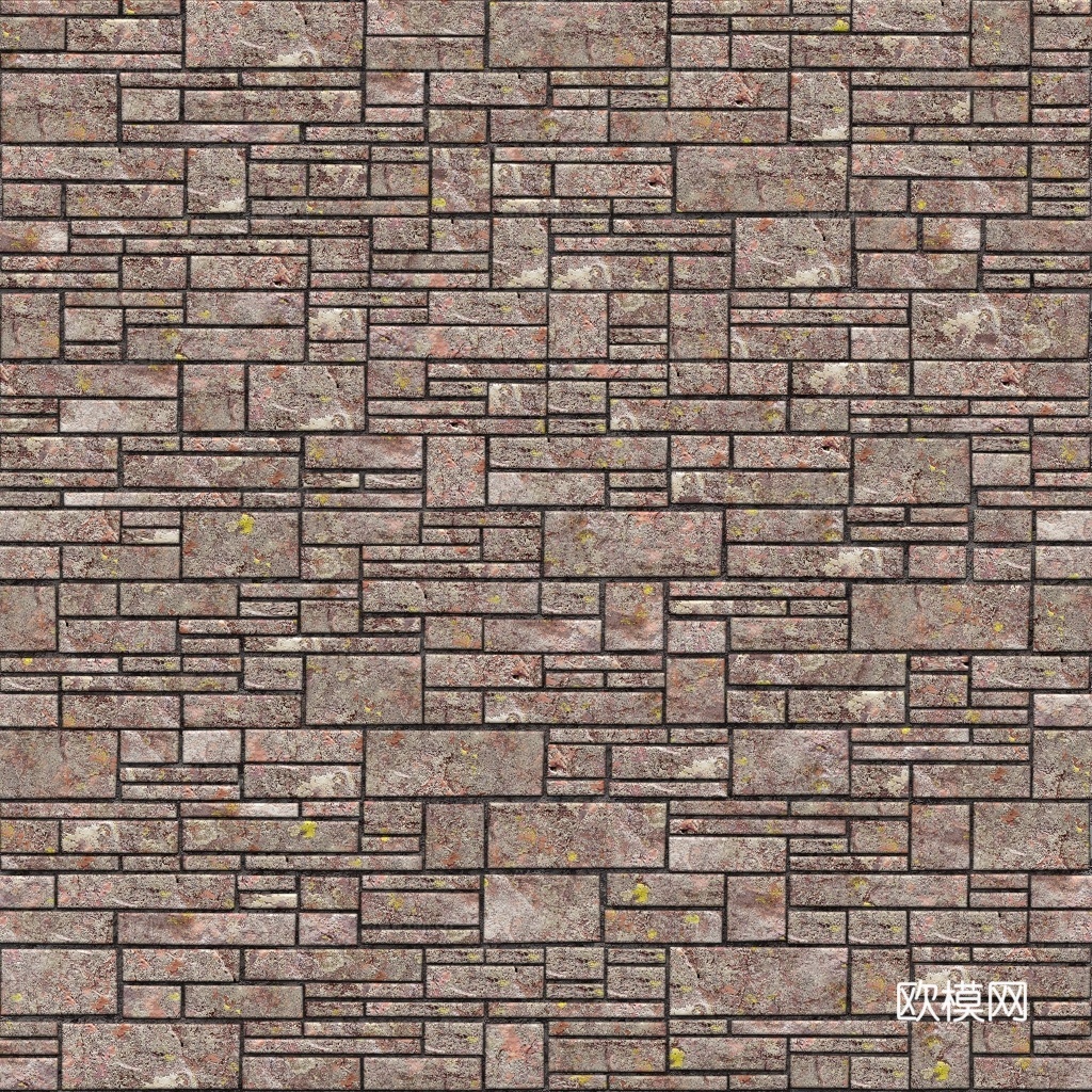 高淸无縫外墻 砖墻贴圏 外墻文化石 外墻漆 肌理漆贴图下载