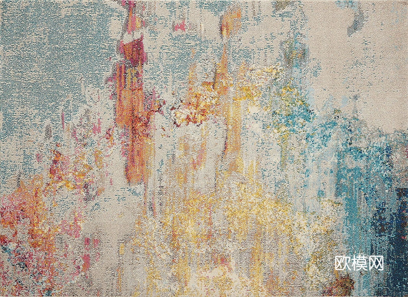 现代新中式地毯下载