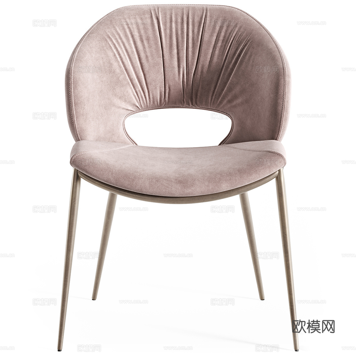 现代奶油风 Miranda ML 椅子3d模型