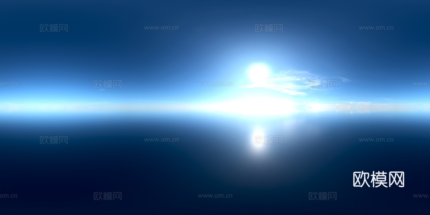 秋日天空 下午 海面 晴天 纯净天空