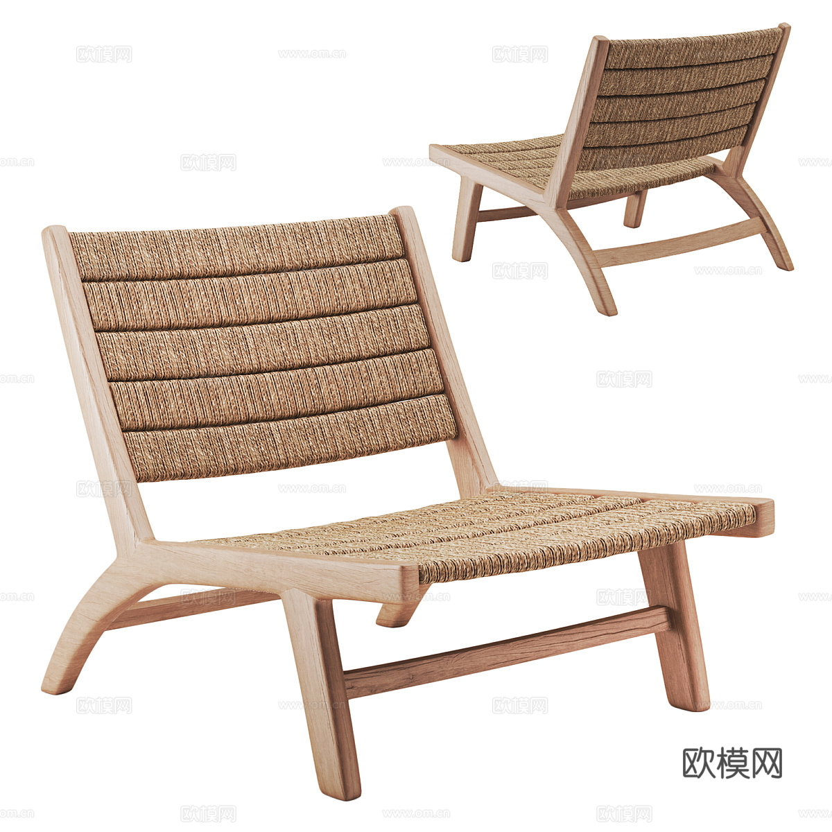 户外椅3d模型
