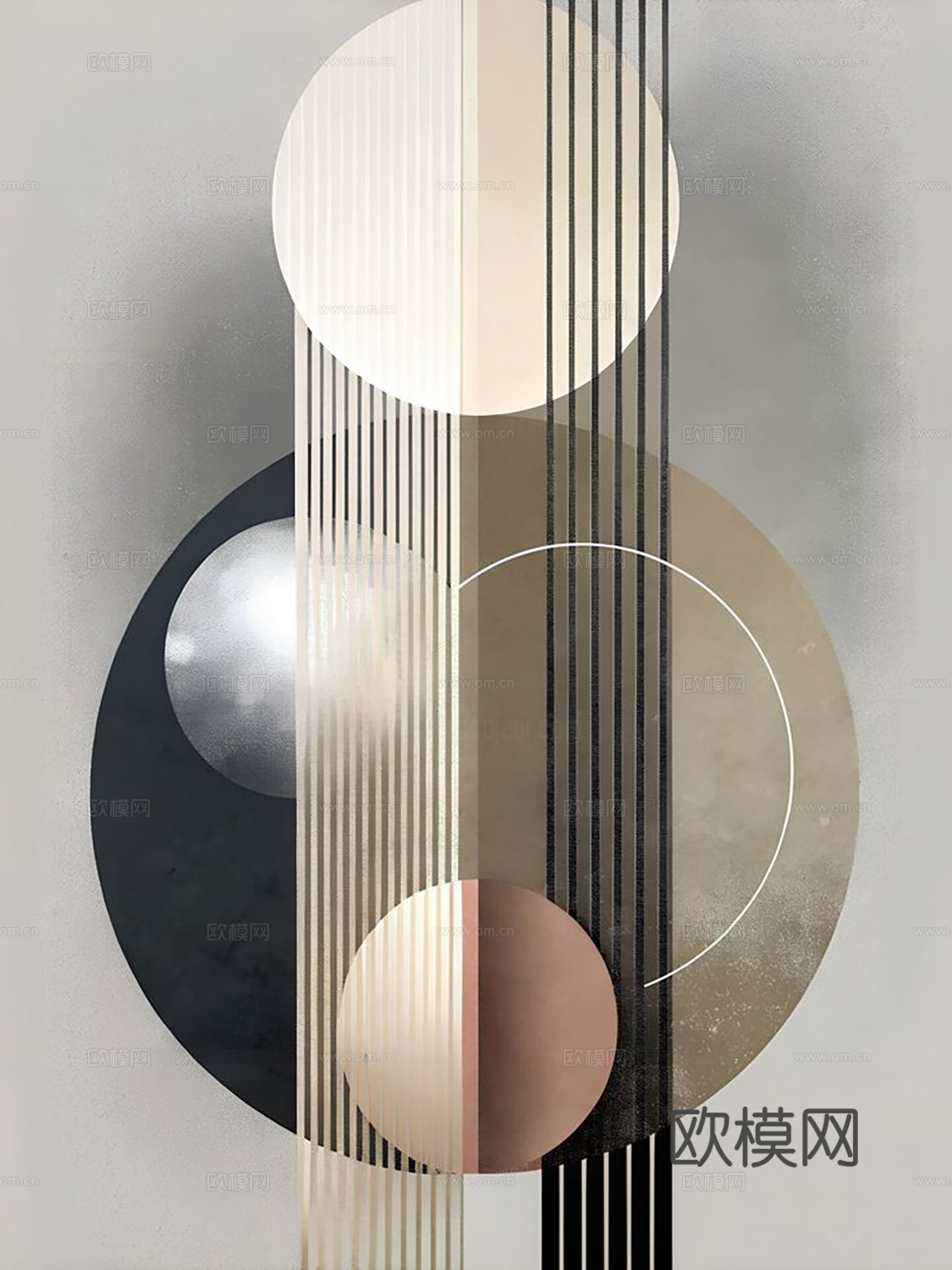 现代抽象画  几何挂画  艺术挂画  流行挂画