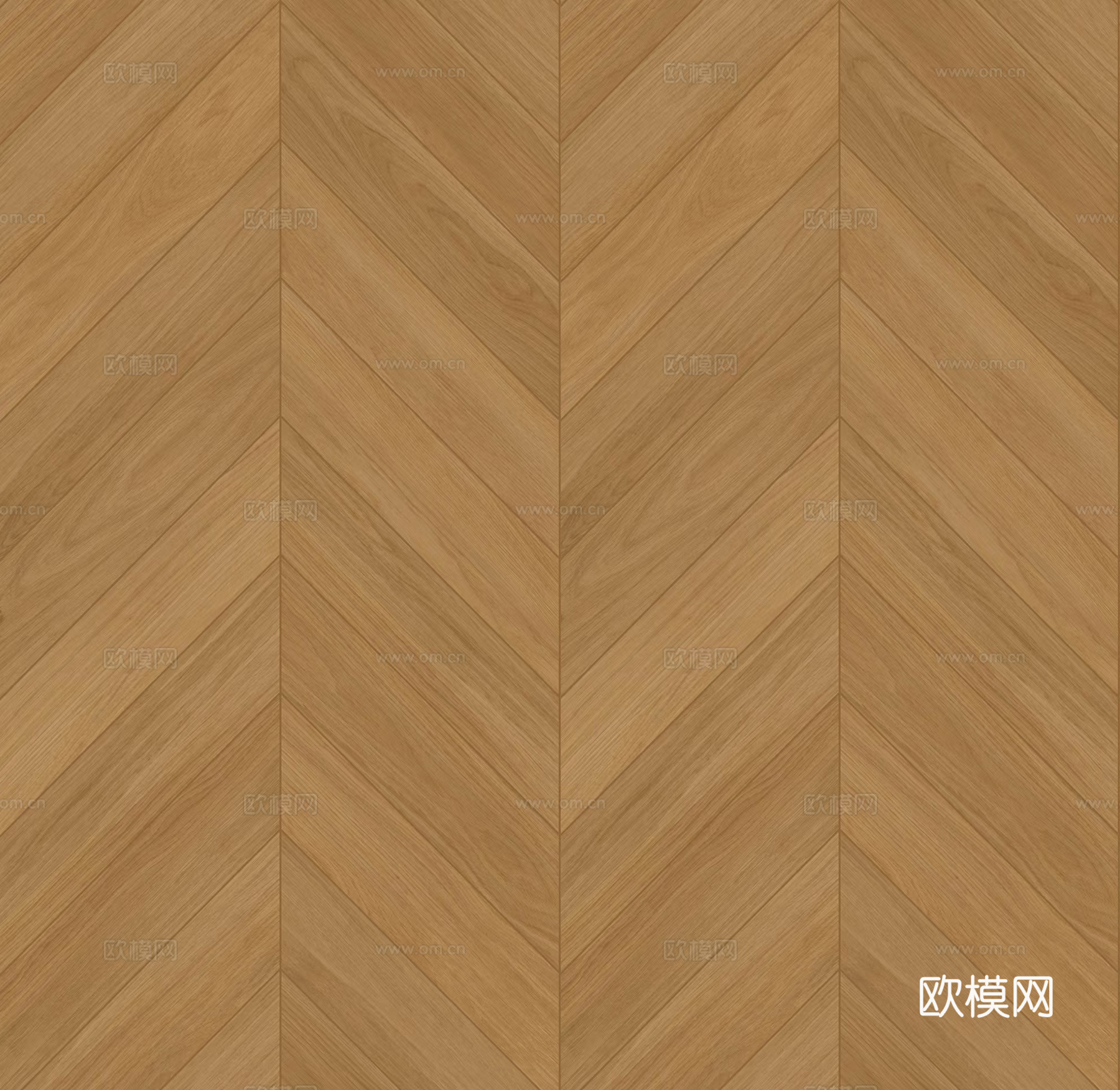 暖黄色人字拼木地板