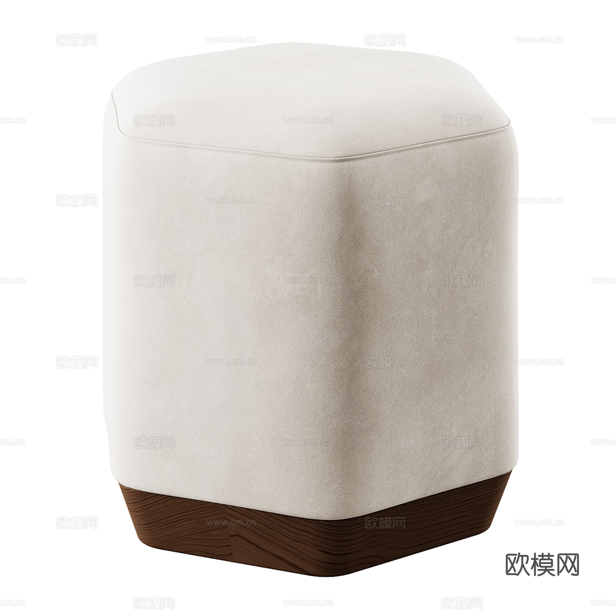 现代沙发凳 矮凳 梳妆凳 换鞋凳su模型
