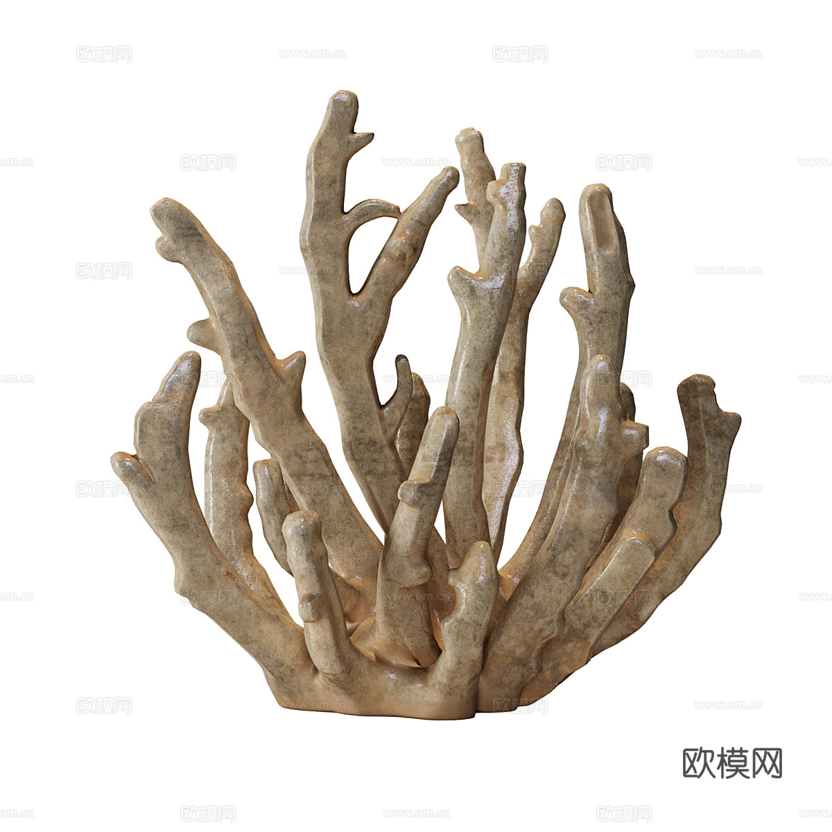 珊瑚摆件3d模型