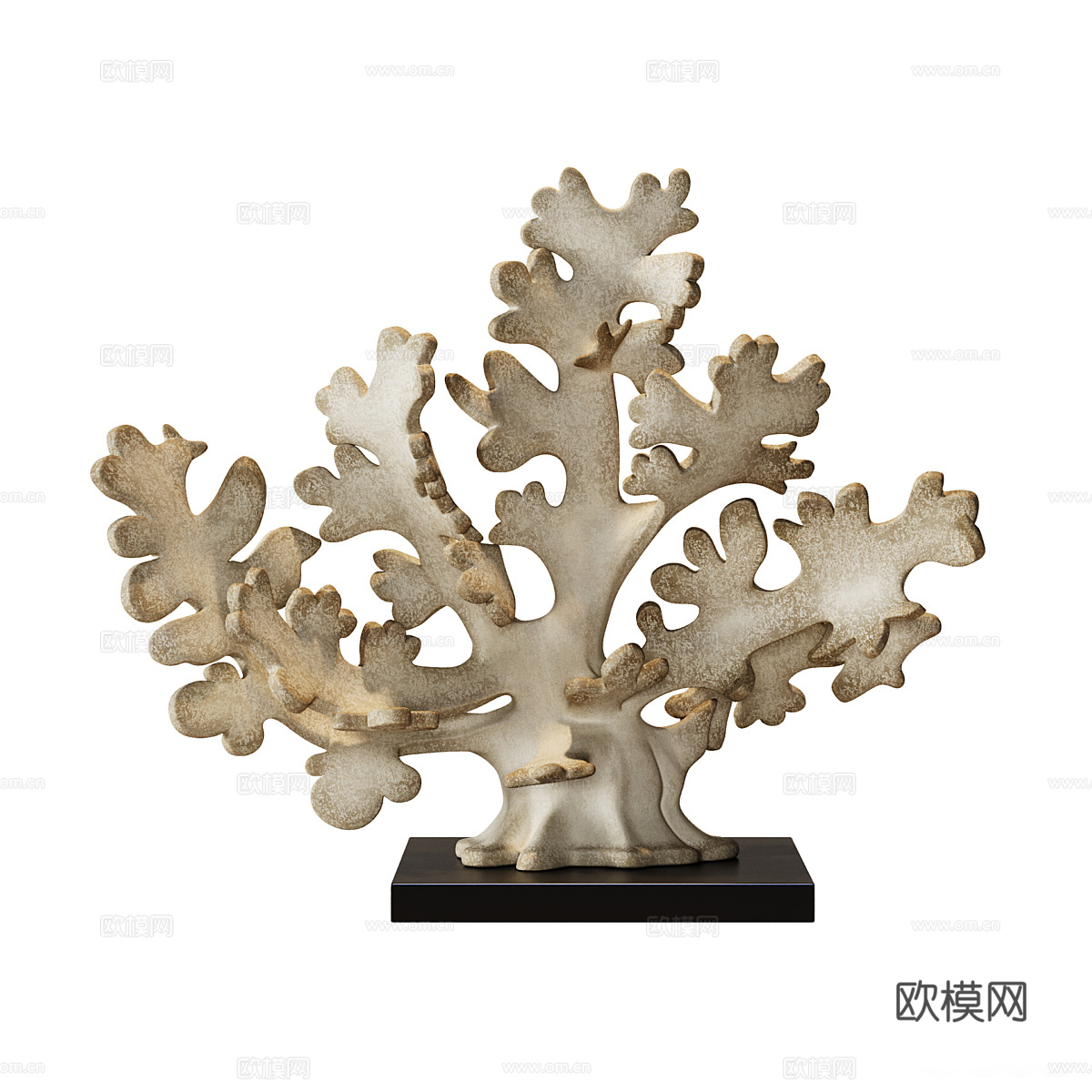 珊瑚摆件3d模型