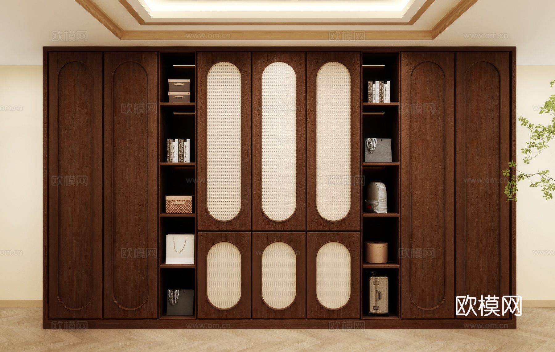 衣柜设计 衣柜 衣帽柜 卧室衣柜 酒店衣柜3d模型下载