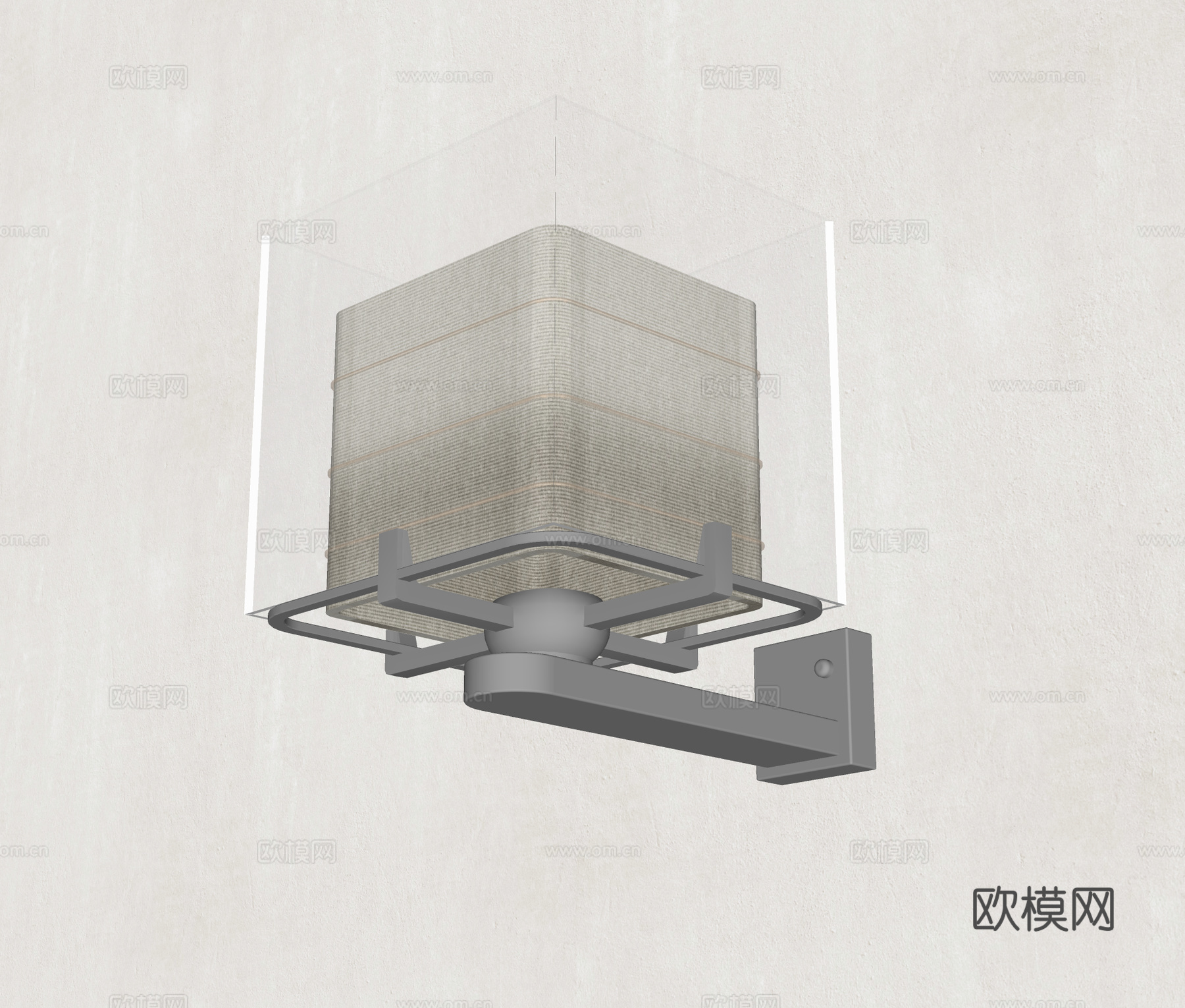 现代新中式壁灯 古典壁灯su模型