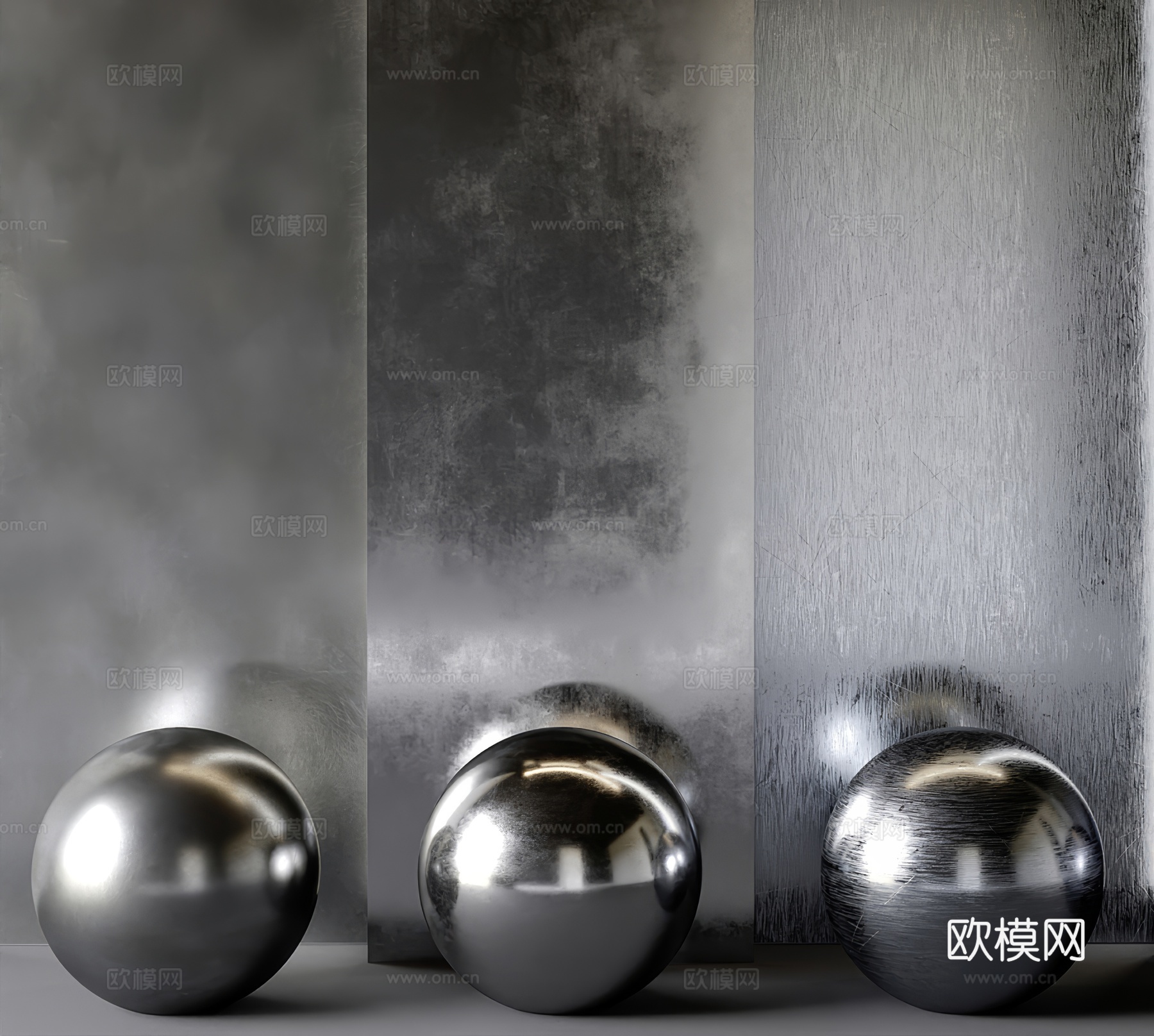 金属板 金属护墙板3d模型