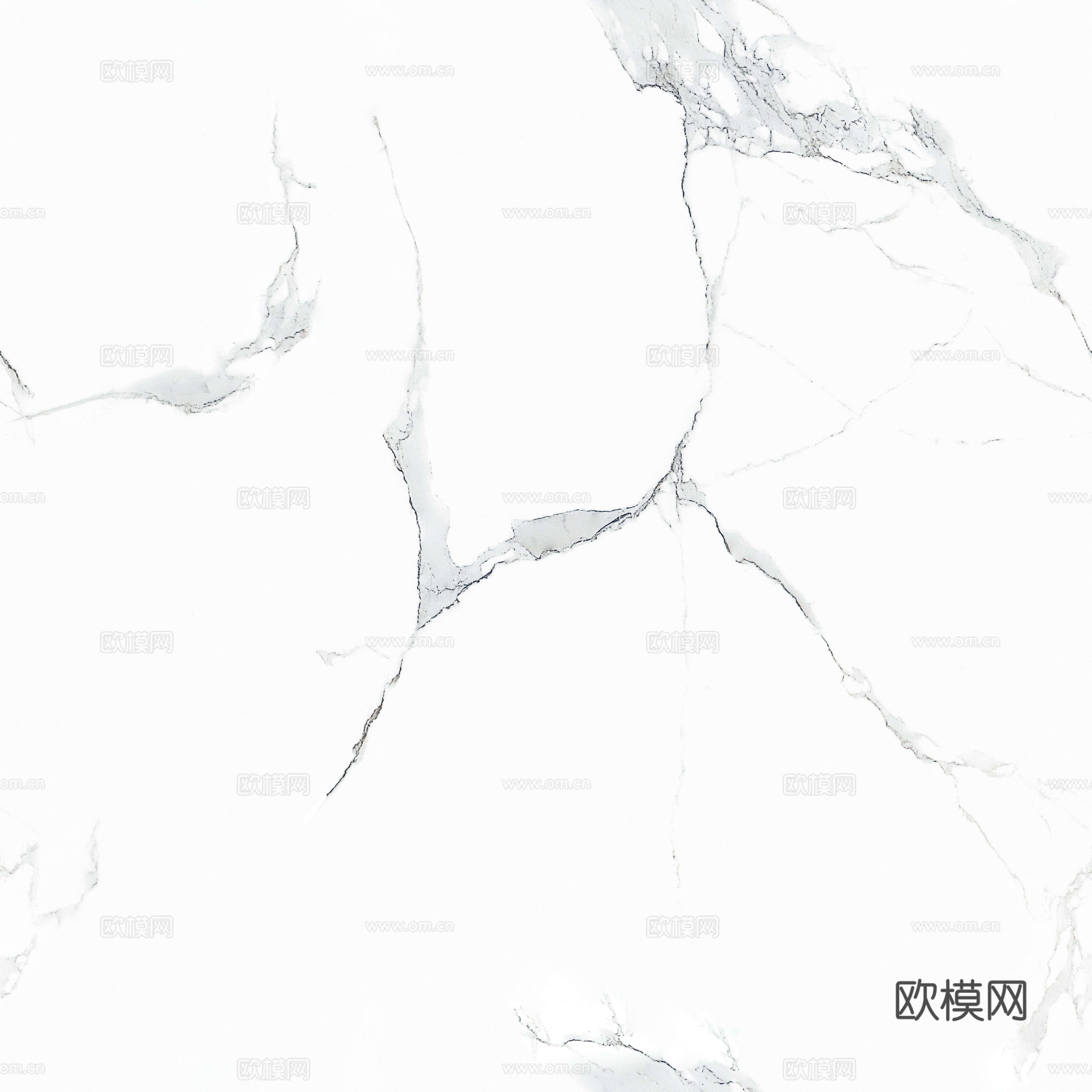 无缝鱼肚白大理石岩板瓷砖  白色大理石