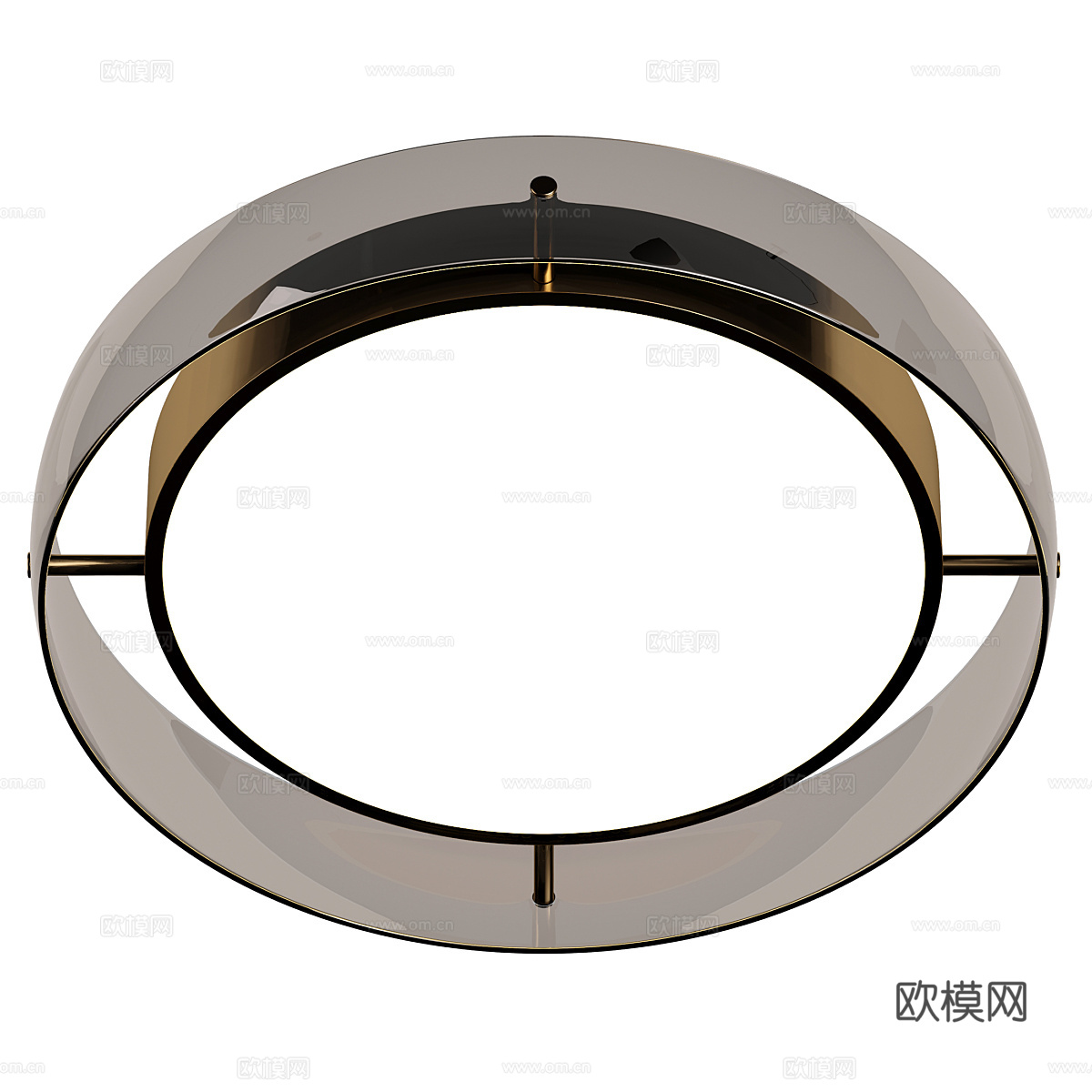现代极简吸顶灯3d模型
