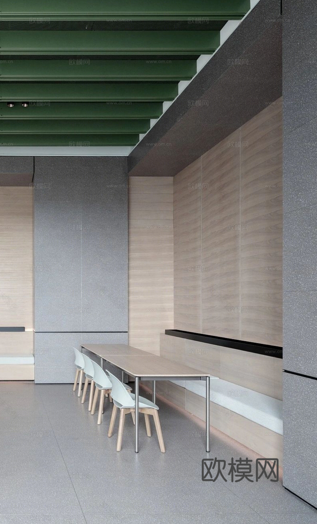 餐厅食堂卡座背景墙节点cad施工图