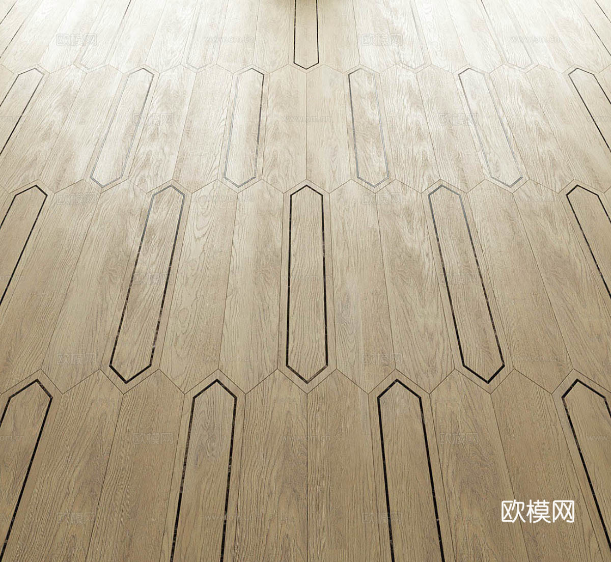 木地板 造型木地板3d模型