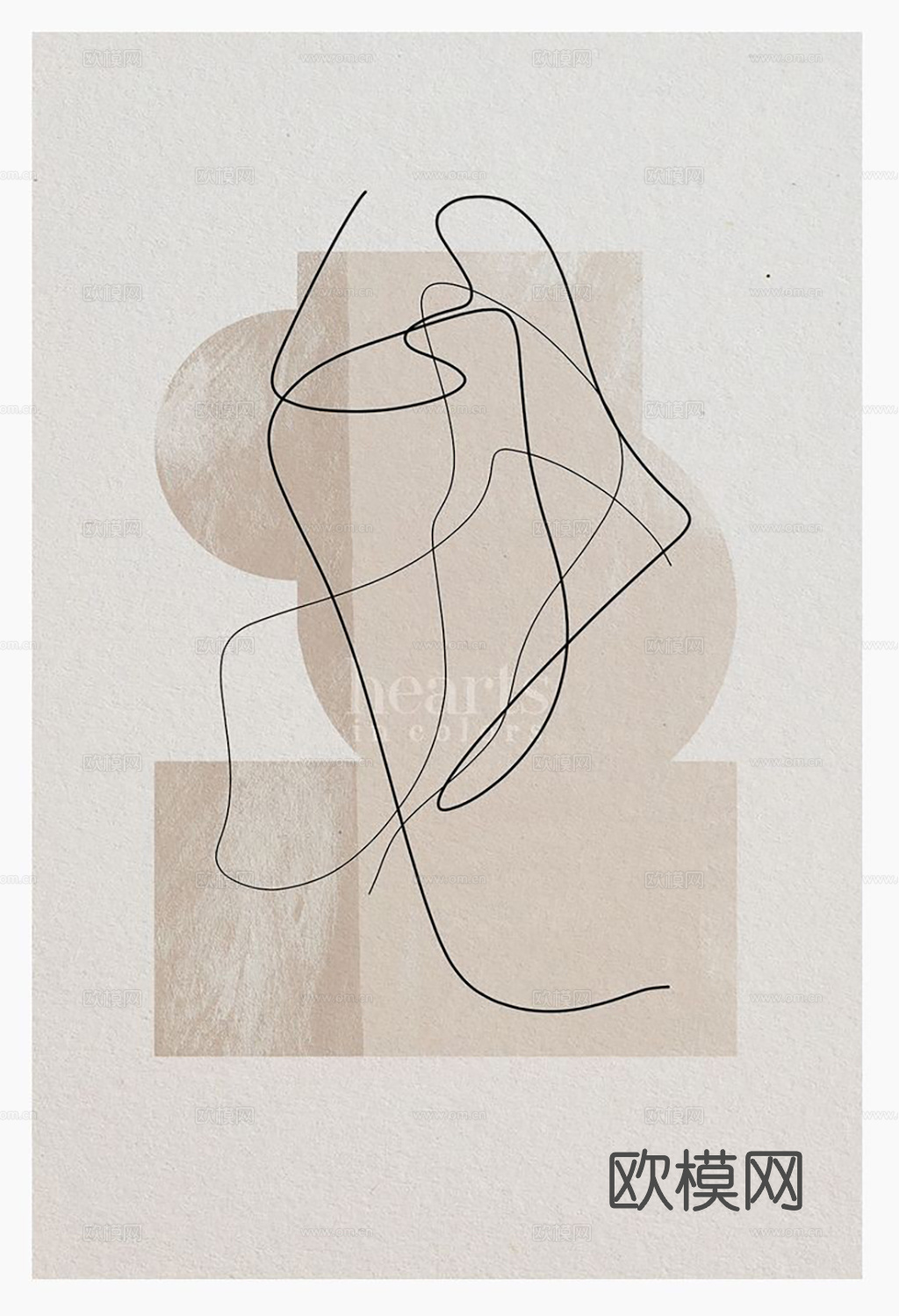 现代新中式装饰画挂画下载