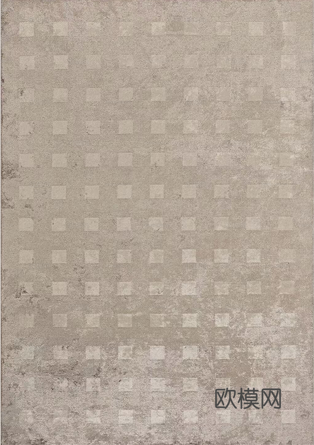 现代风米黄色地毯