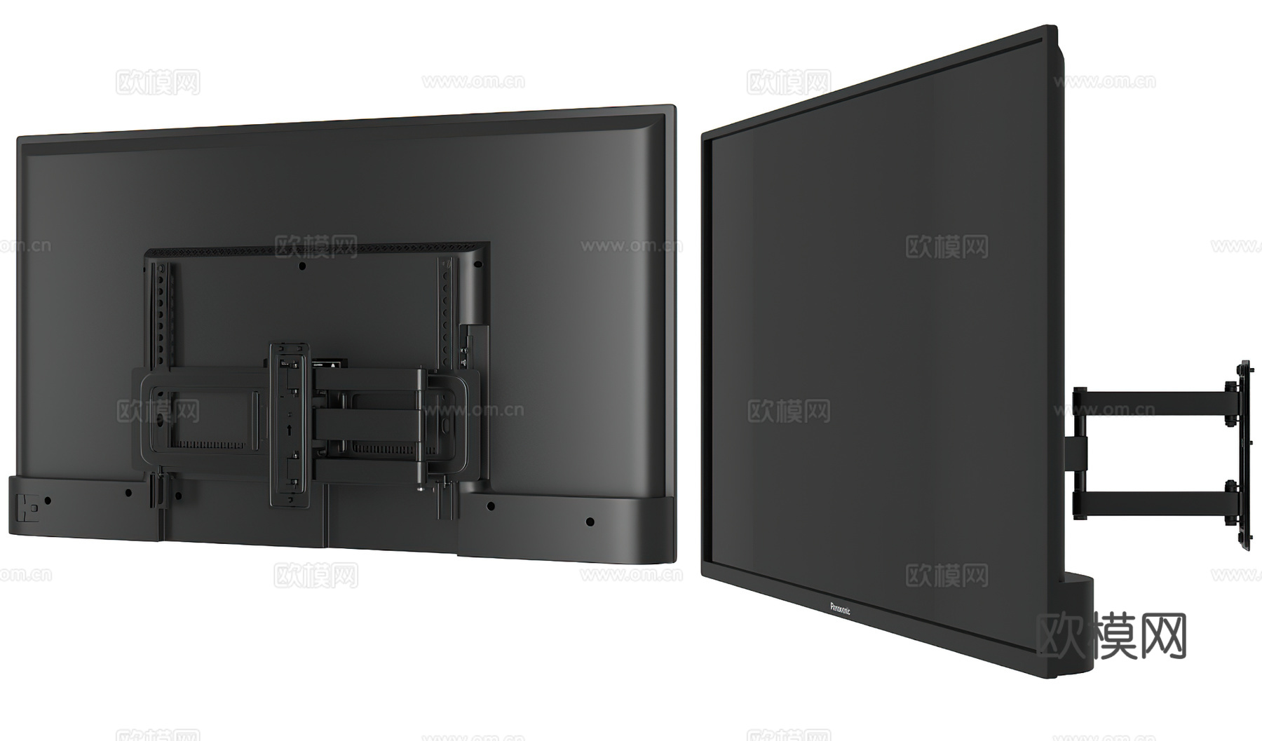 Panasonic现代电视机3d模型