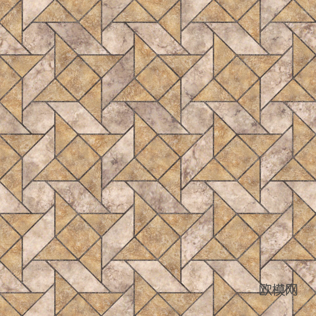 地面拼花 瓷砖 几何瓷砖 复古瓷砖 地砖下载