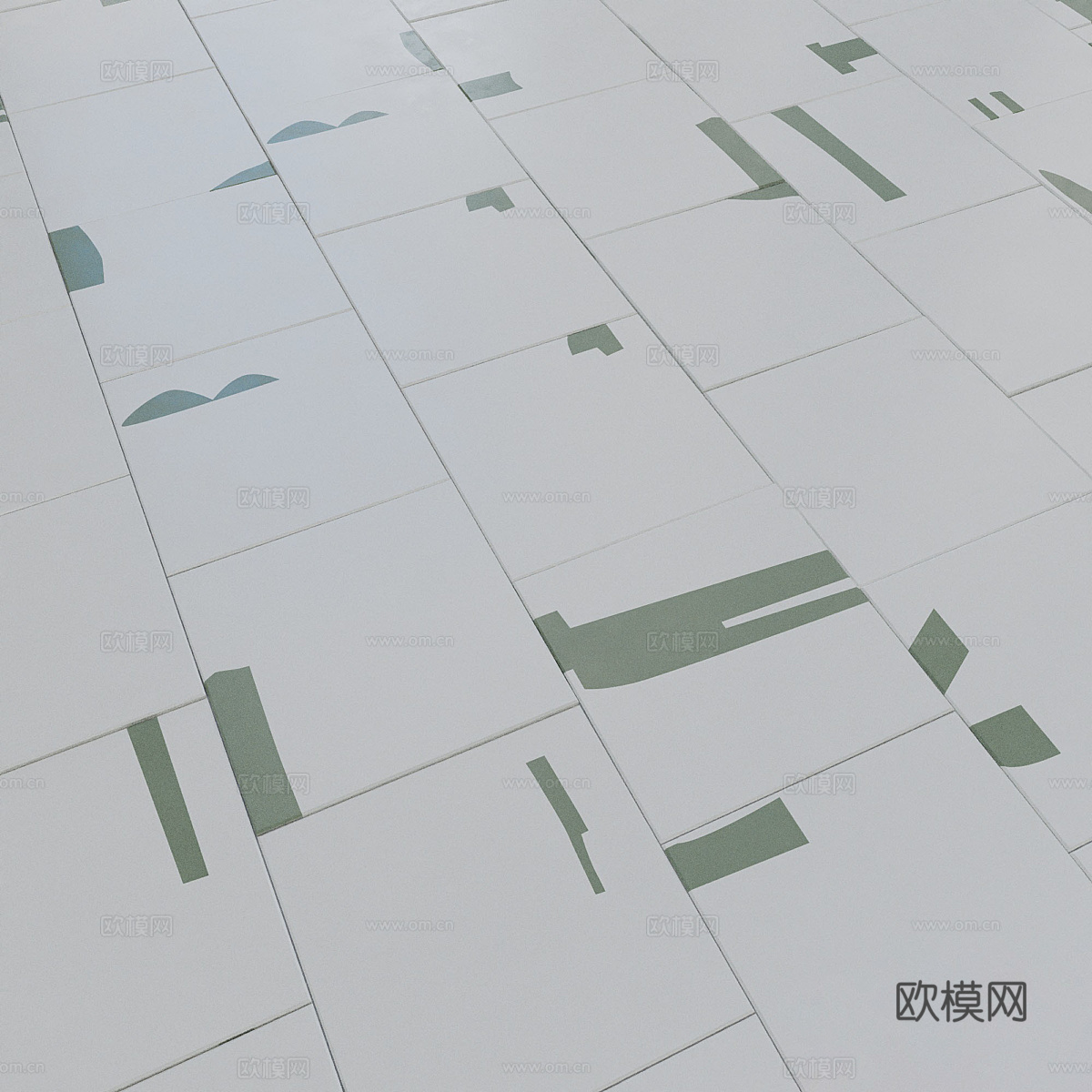 瓷砖 花砖 仿古砖3d模型