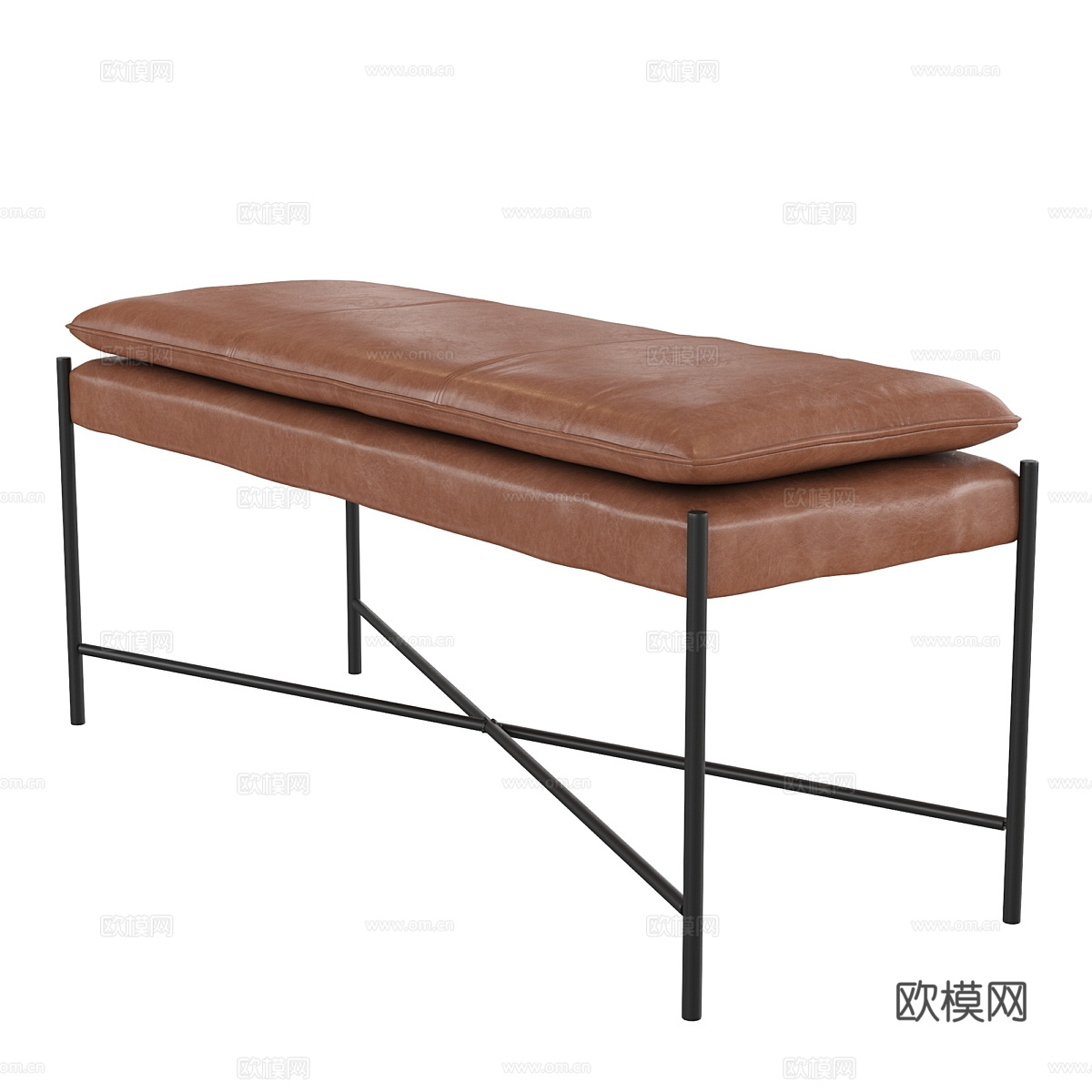 现代意式 Homary 长凳3d模型