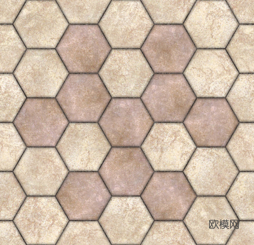 地面拼花 瓷砖 几何瓷砖 复古瓷砖 地砖下载