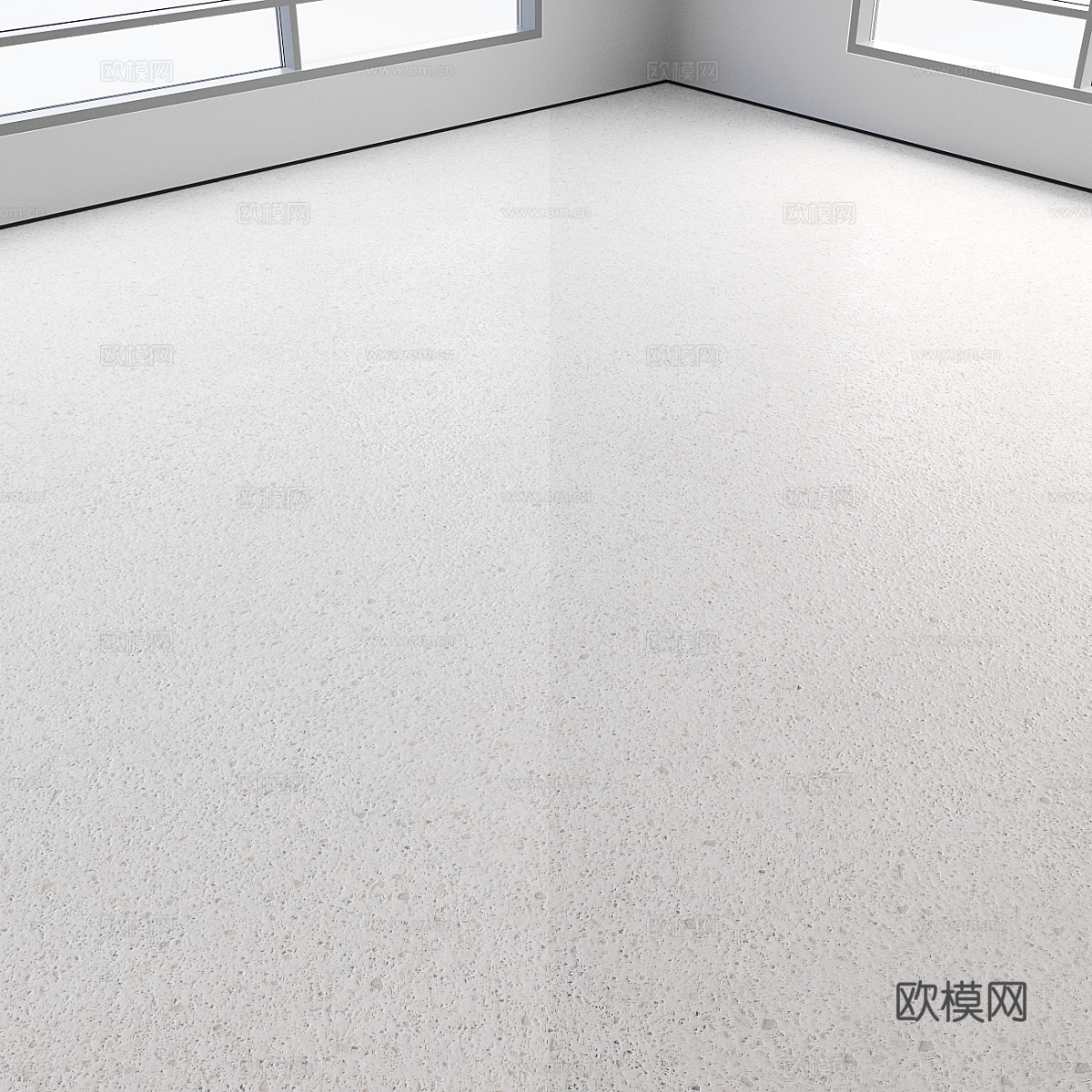 自流平混凝土地面3d模型