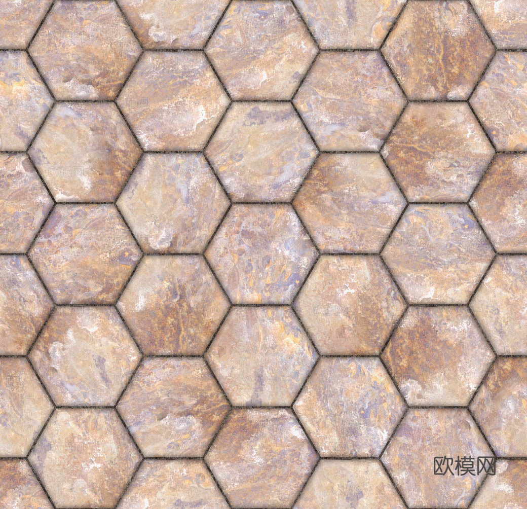 地面拼花 瓷砖 几何瓷砖 复古瓷砖 地砖下载