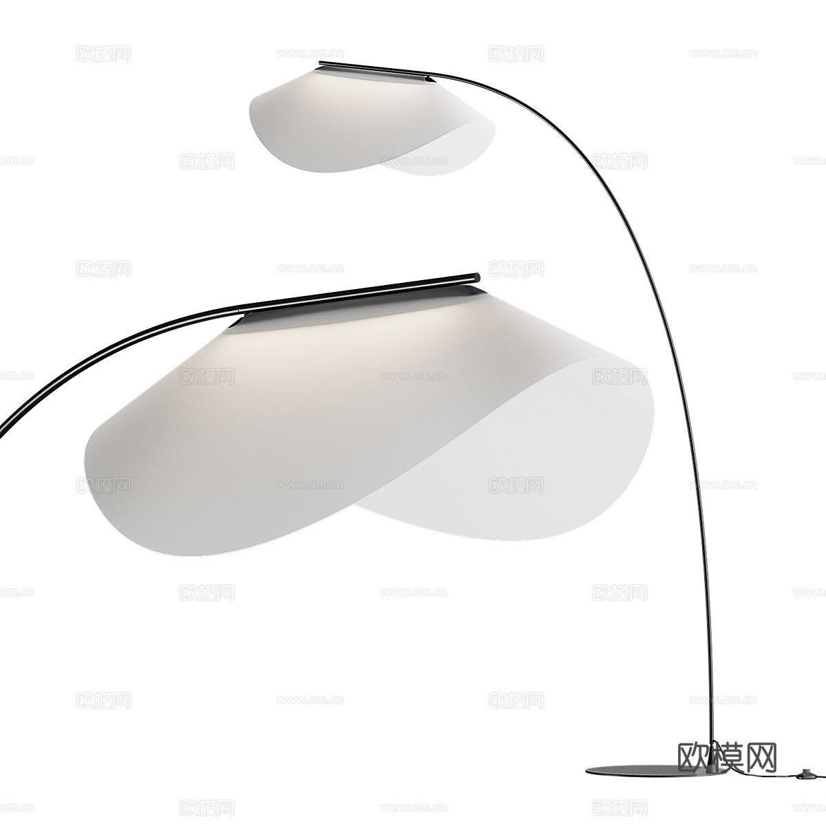 现代意式极简 Ligne Roset Felia 落地灯3d模型