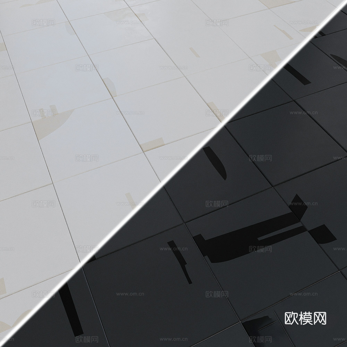 瓷砖 花砖 仿古砖3d模型
