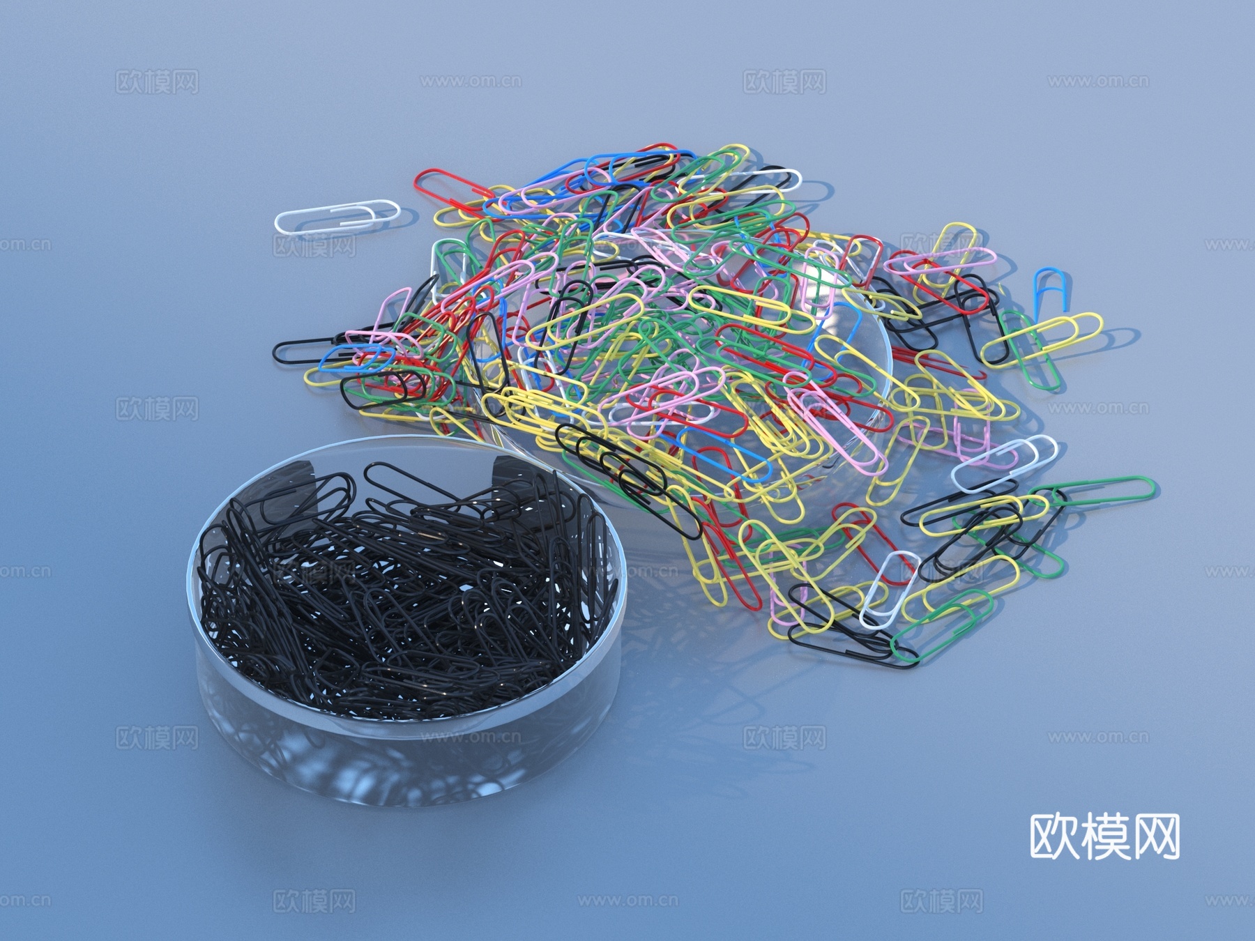 别针 小品 办公用品3d模型