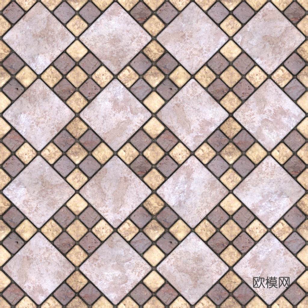复古瓷砖 地面拼花   几何瓷砖  瓷砖  地砖下载