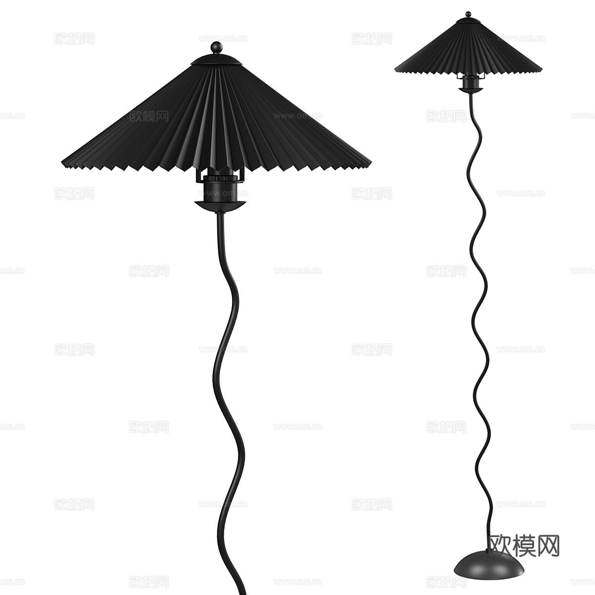 现代简约落地灯 落地灯 简约落地灯 餐厅落地灯 轻奢落地灯3d模型