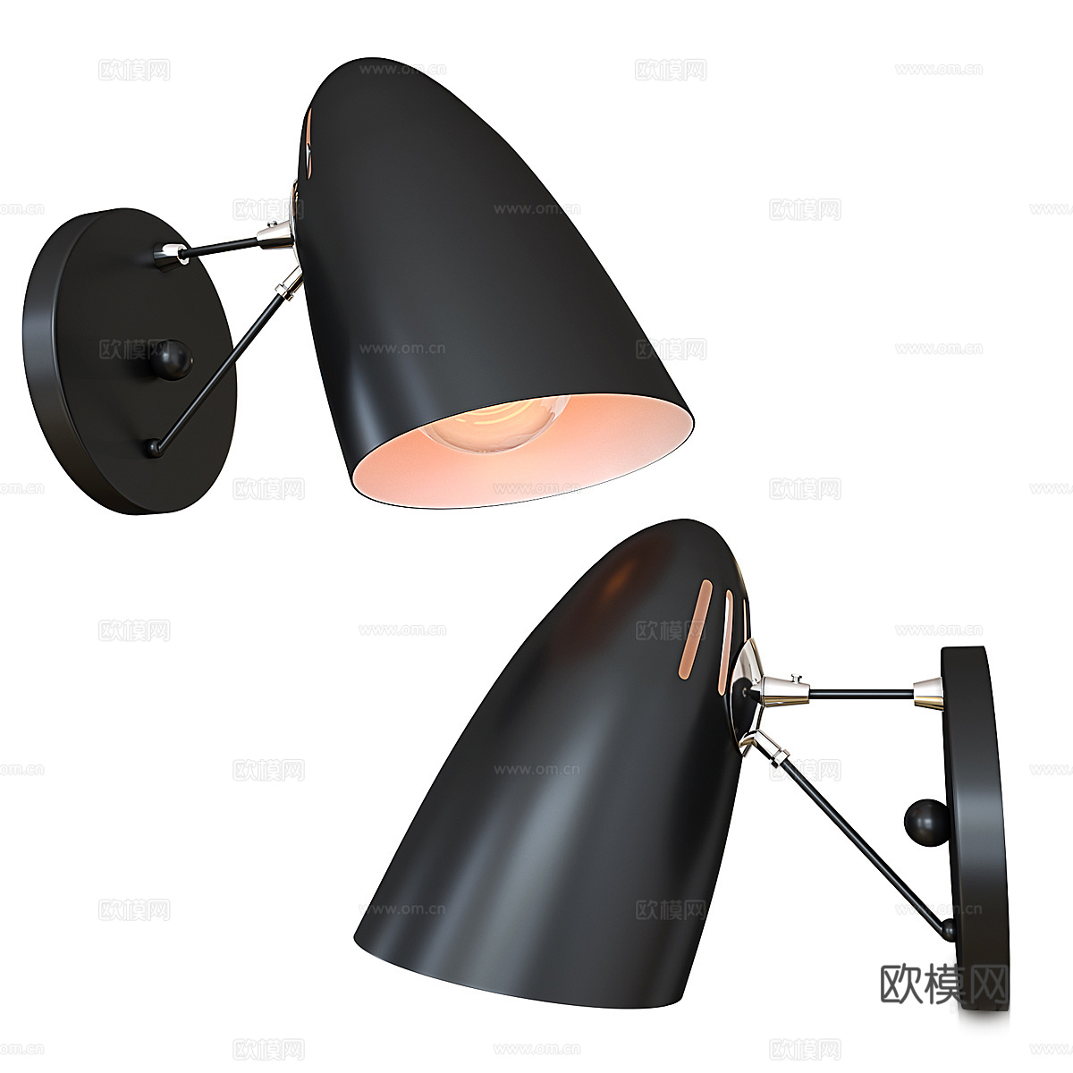 壁灯 收藏品 17571W Humpen3d模型