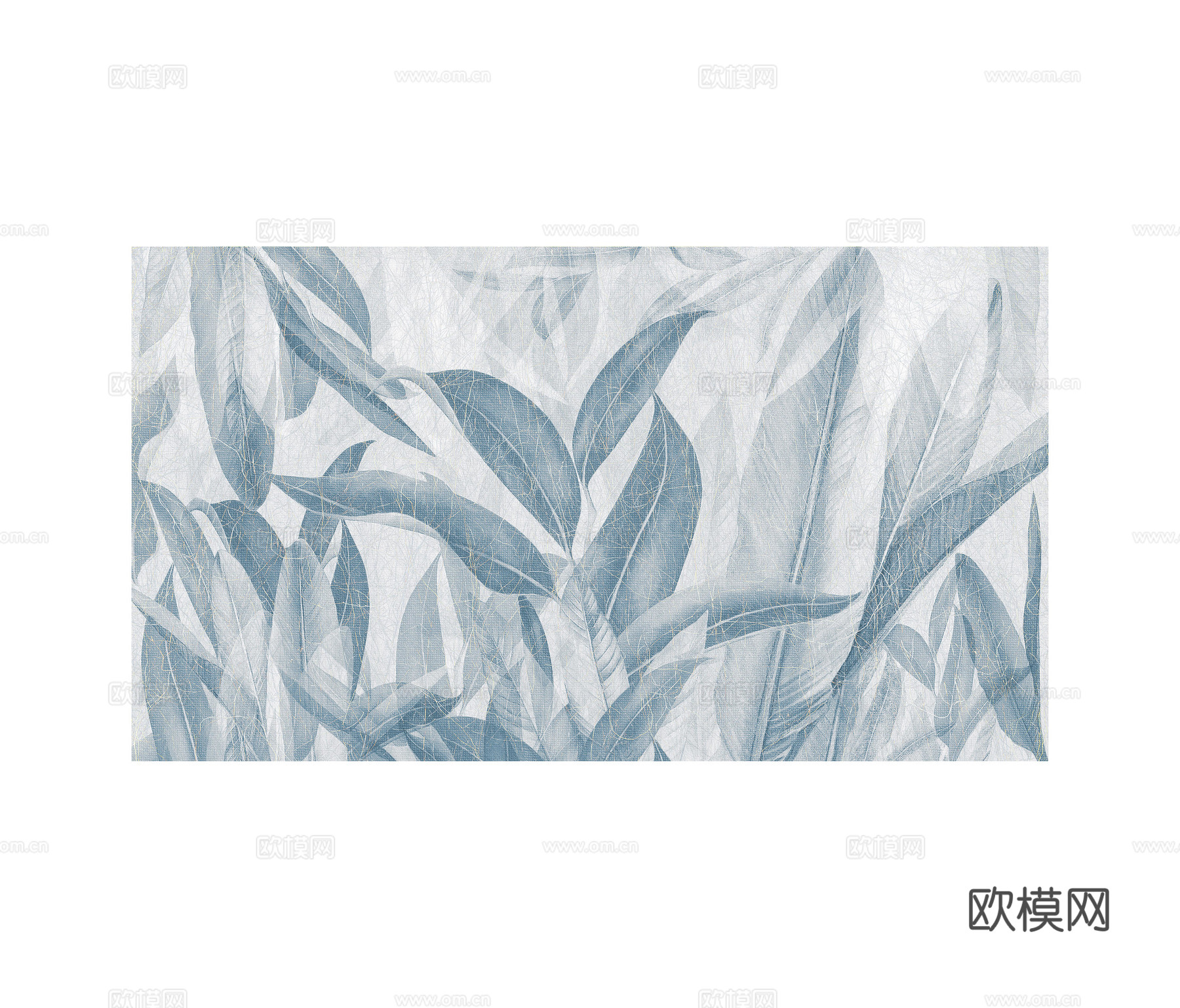 蓝色植物壁纸