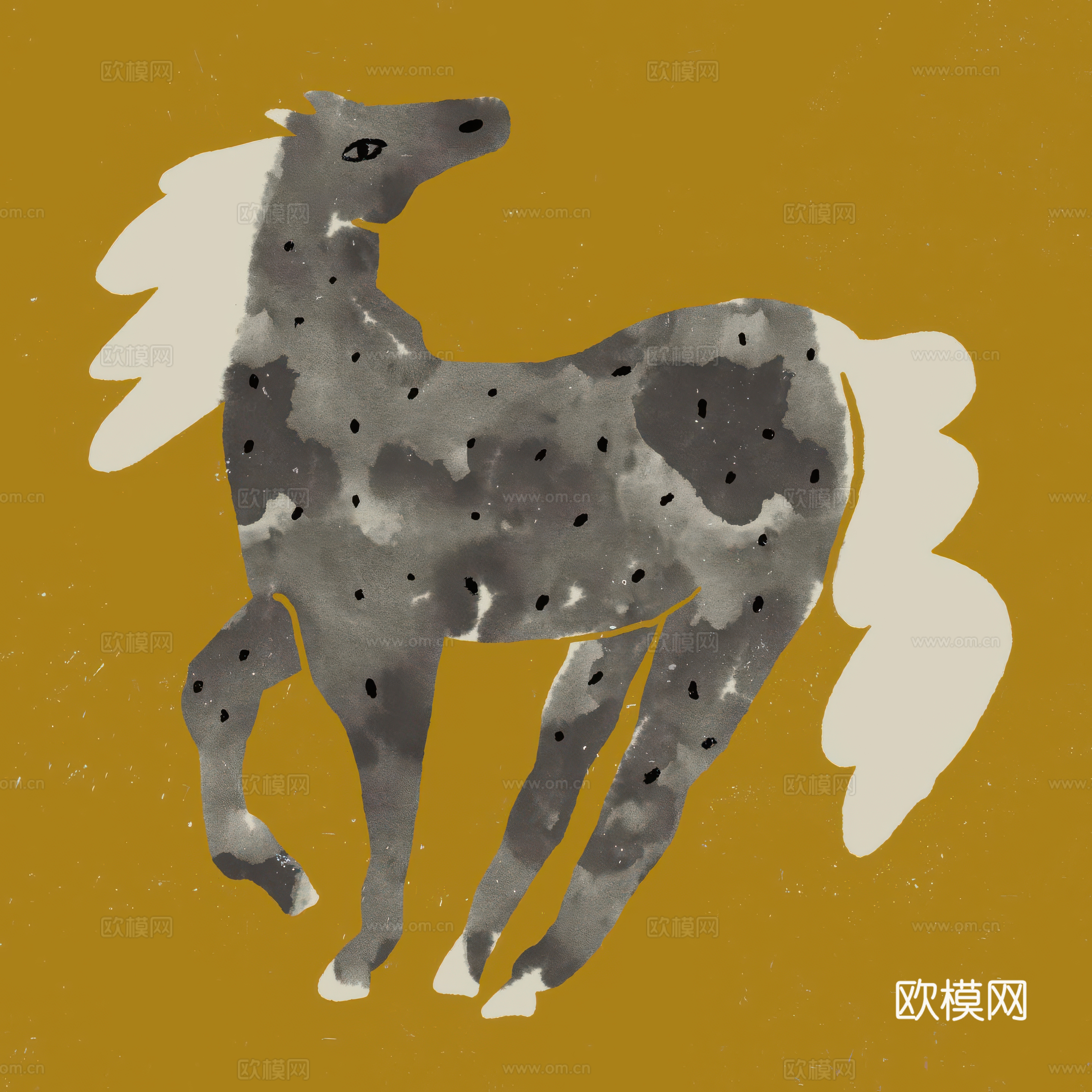 儿童插画艺术画装饰画下载