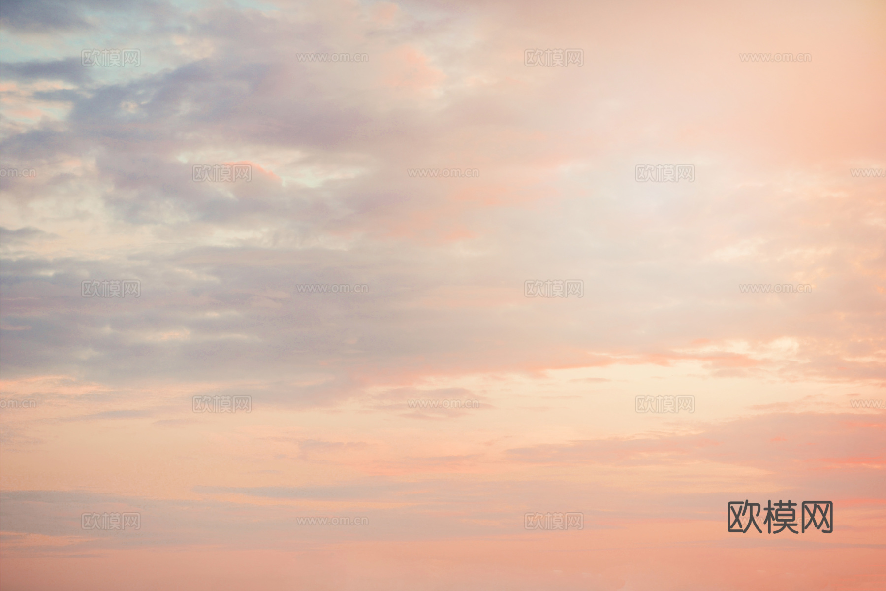 彩色云朵 云层 外景 超清天空材质贴图下载