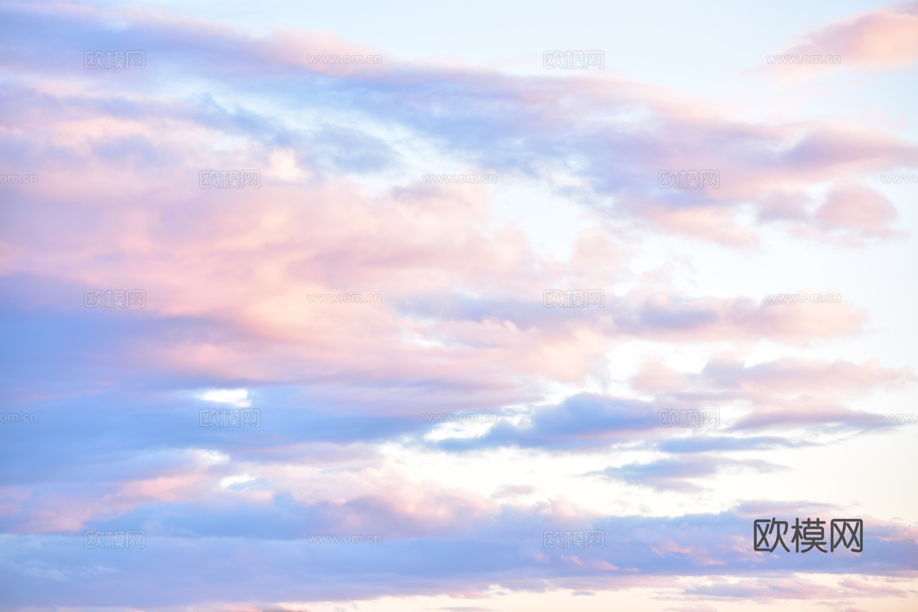彩色云朵 云层 外景 超清天空材质贴图下载