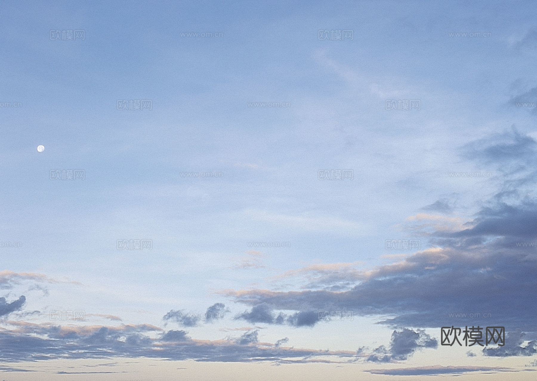 彩色云朵 云层 外景 超清天空材质贴图下载