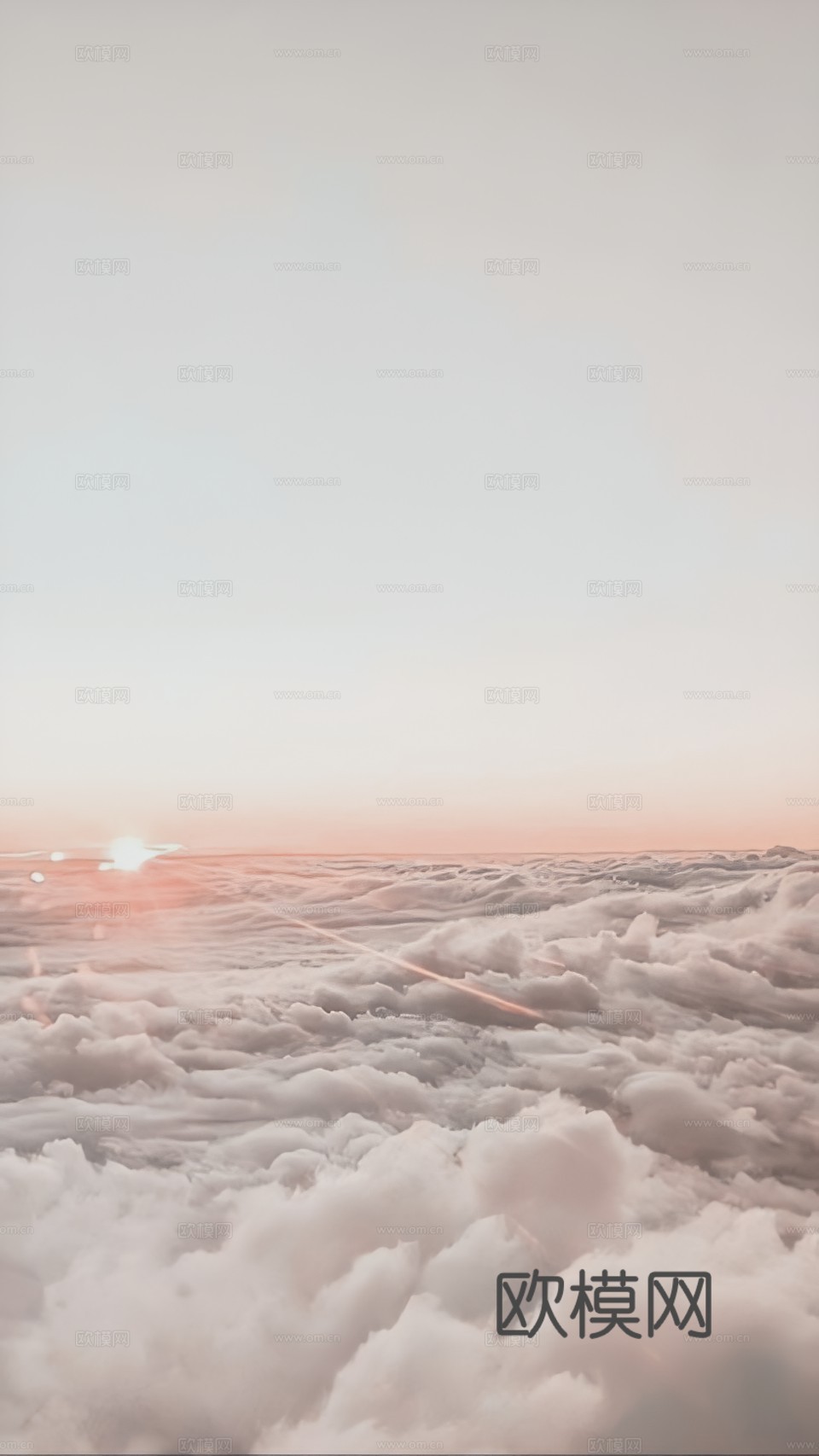 彩色云朵 云层 外景 超清天空材质贴图下载