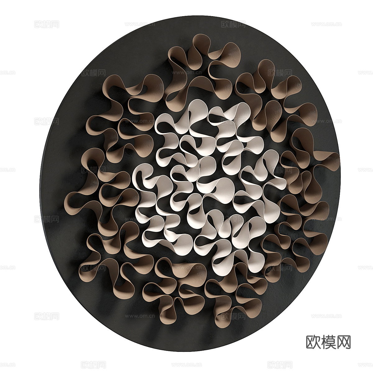 现代 Vasso fragkou 菊花挂件3d模型