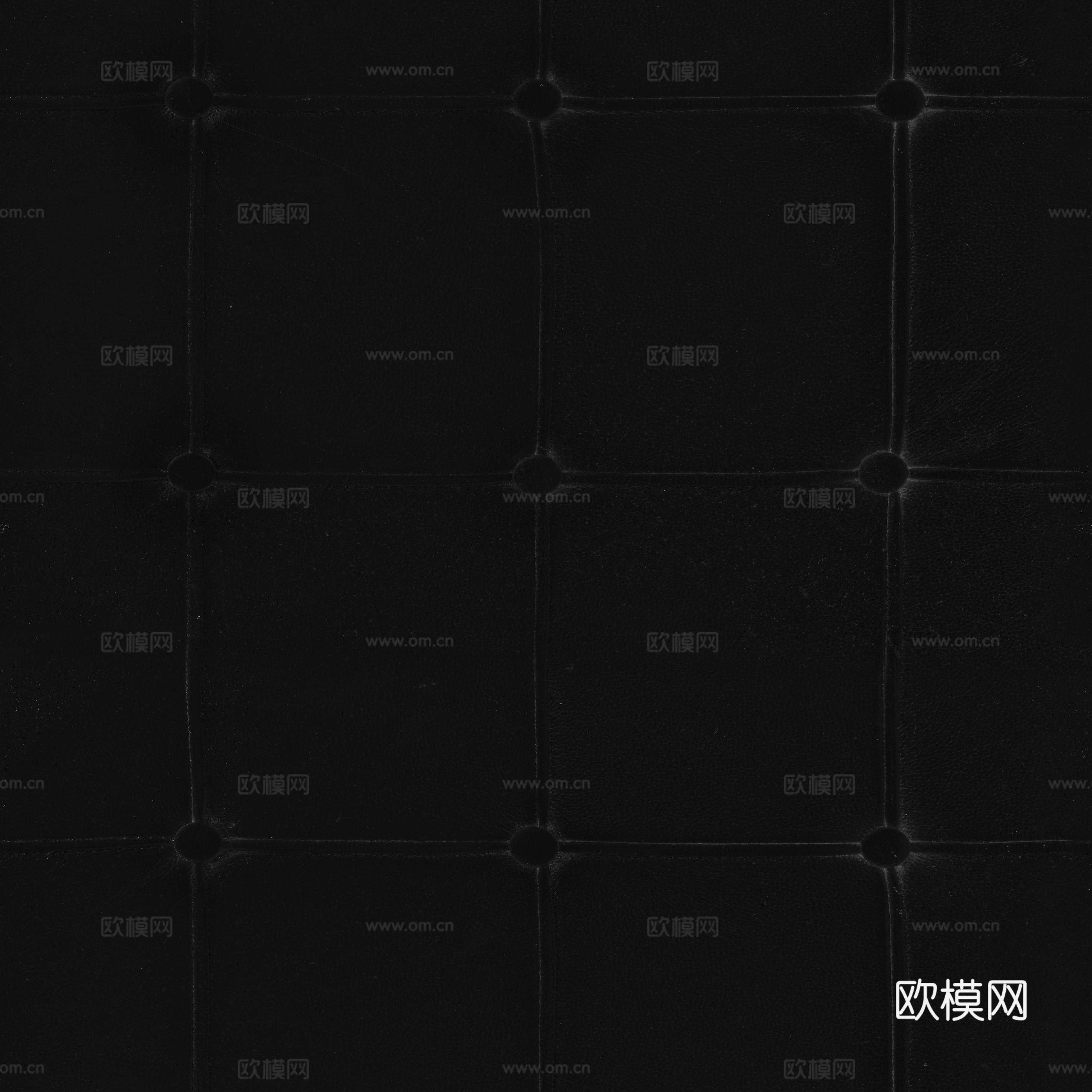 无缝黑色带扣皮革