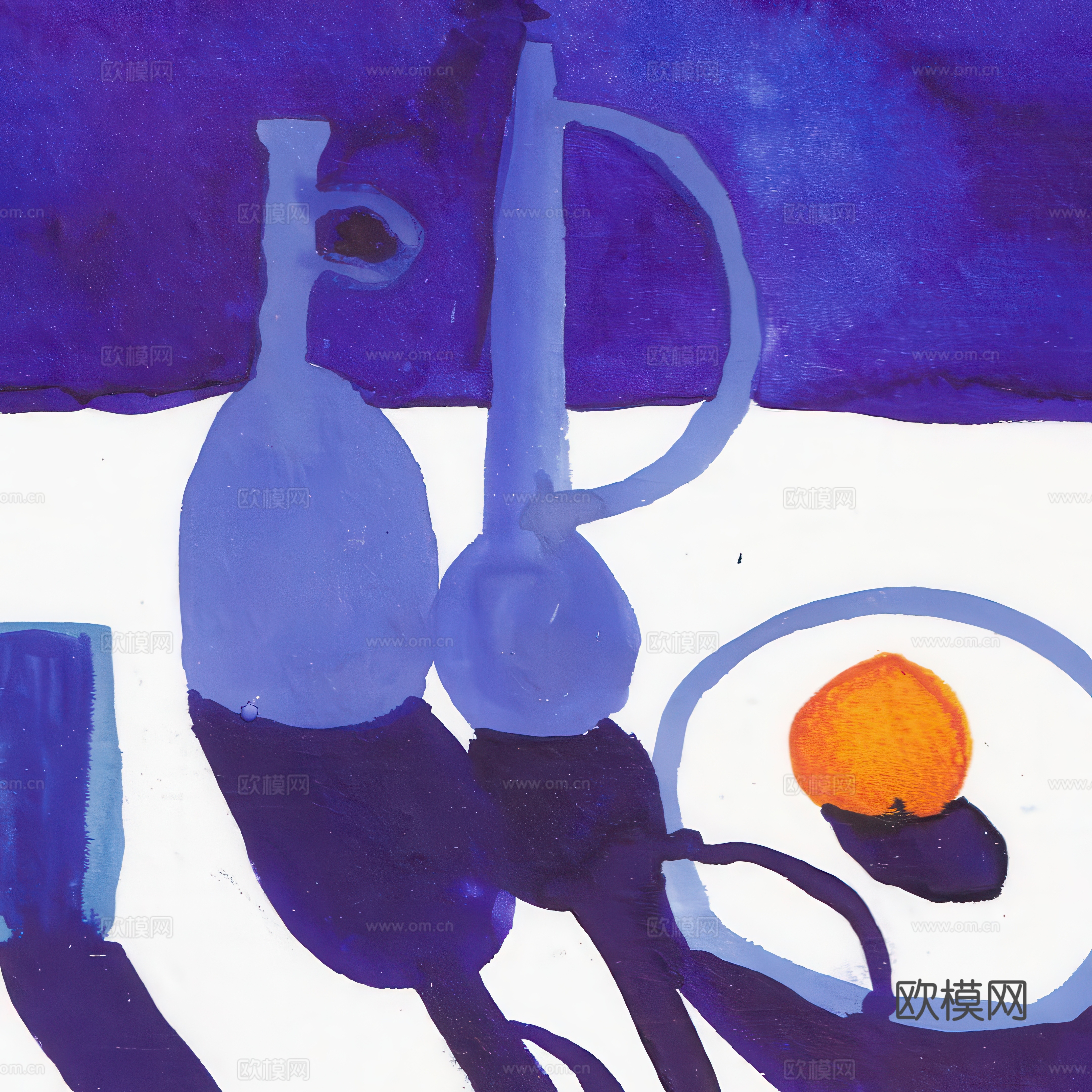 儿童插画艺术画装饰画