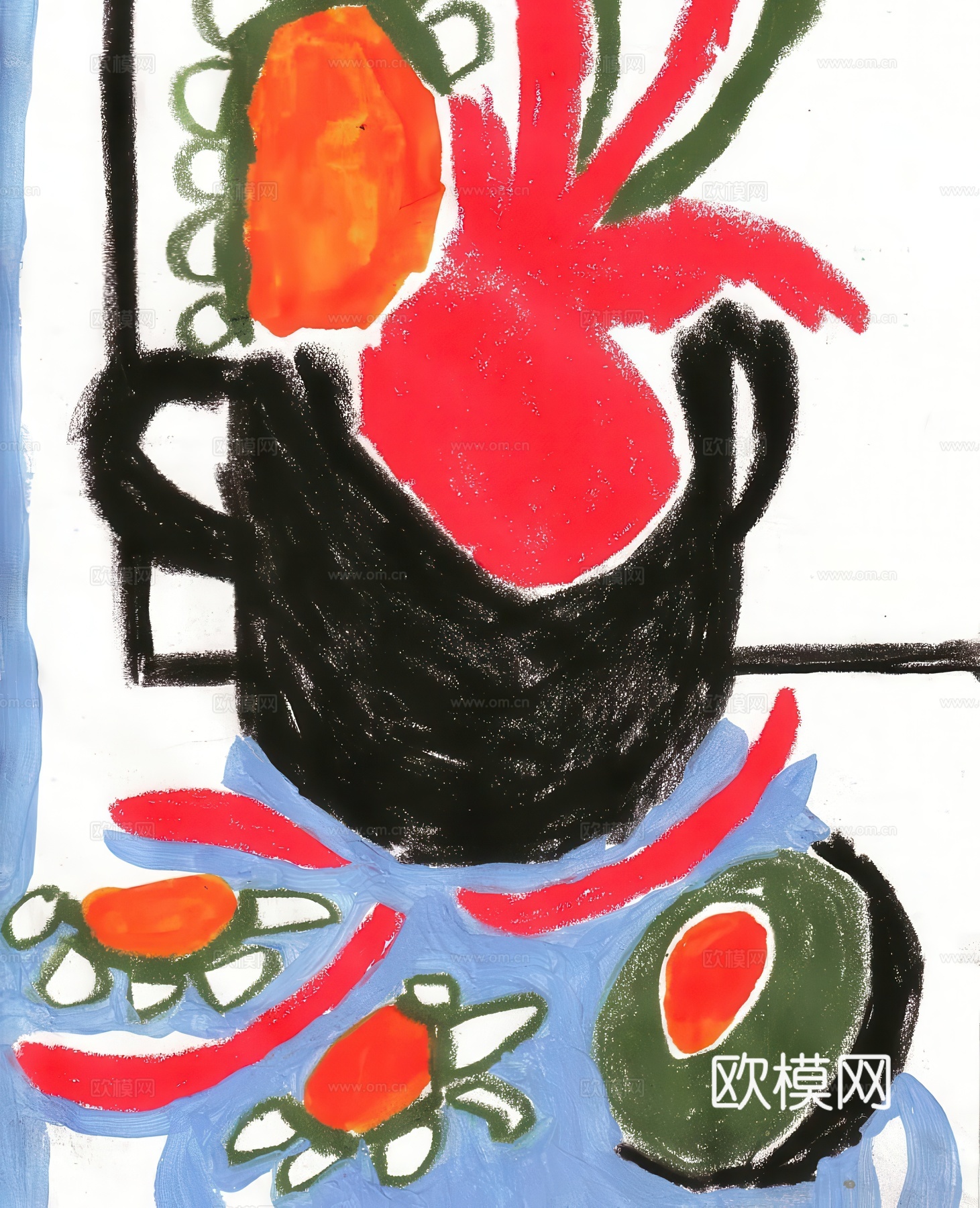 儿童插画艺术画装饰画