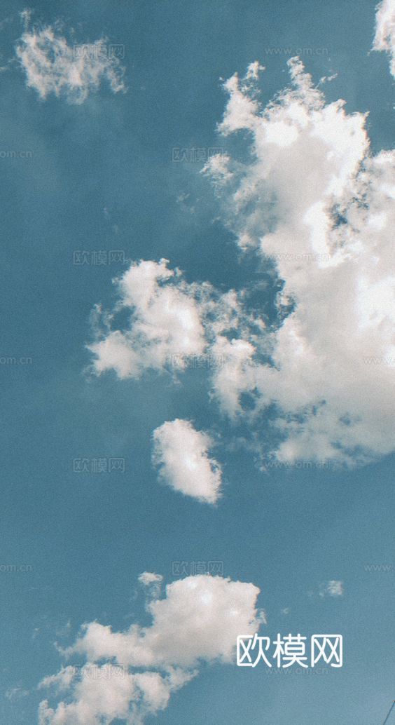 彩色云朵 云层 外景 超清天空材质贴图