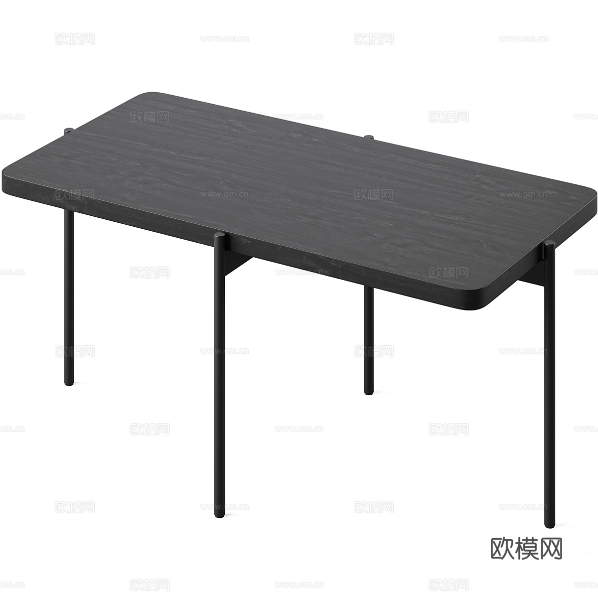 现代意式极简 SHELTON 茶几3d模型