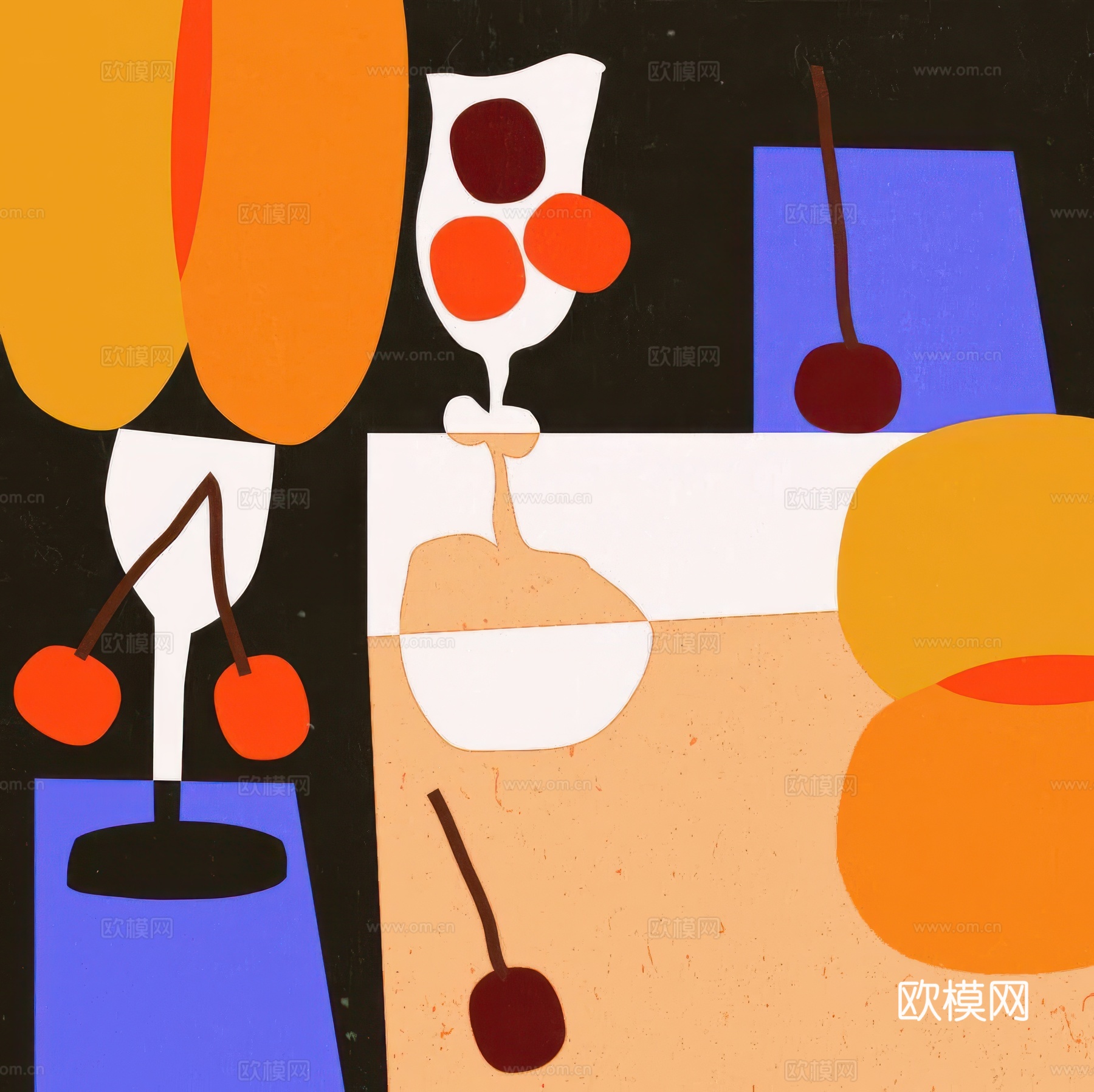 儿童插画艺术画装饰画