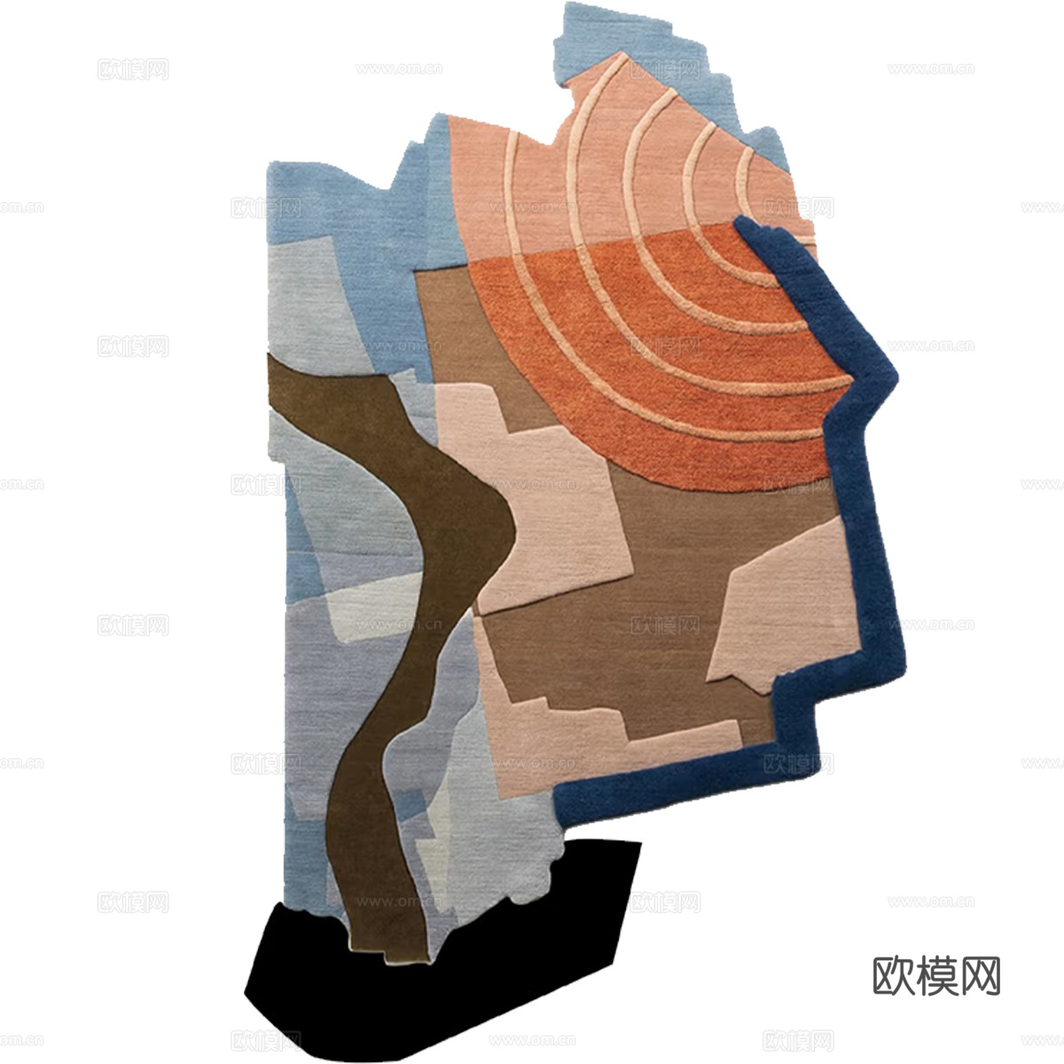 现代风儿童地毯 彩色地毯