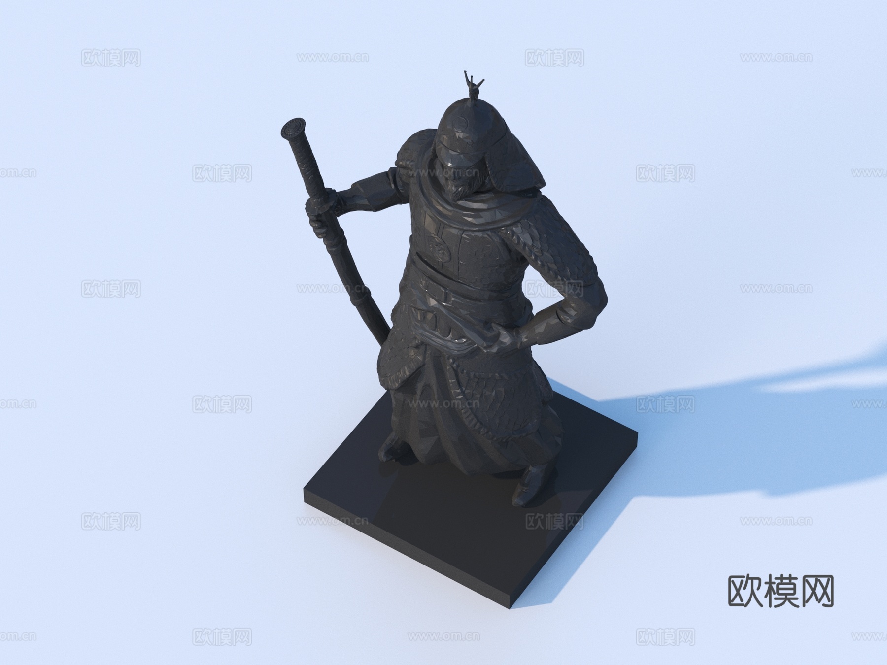 雕像 名人雕塑3d模型